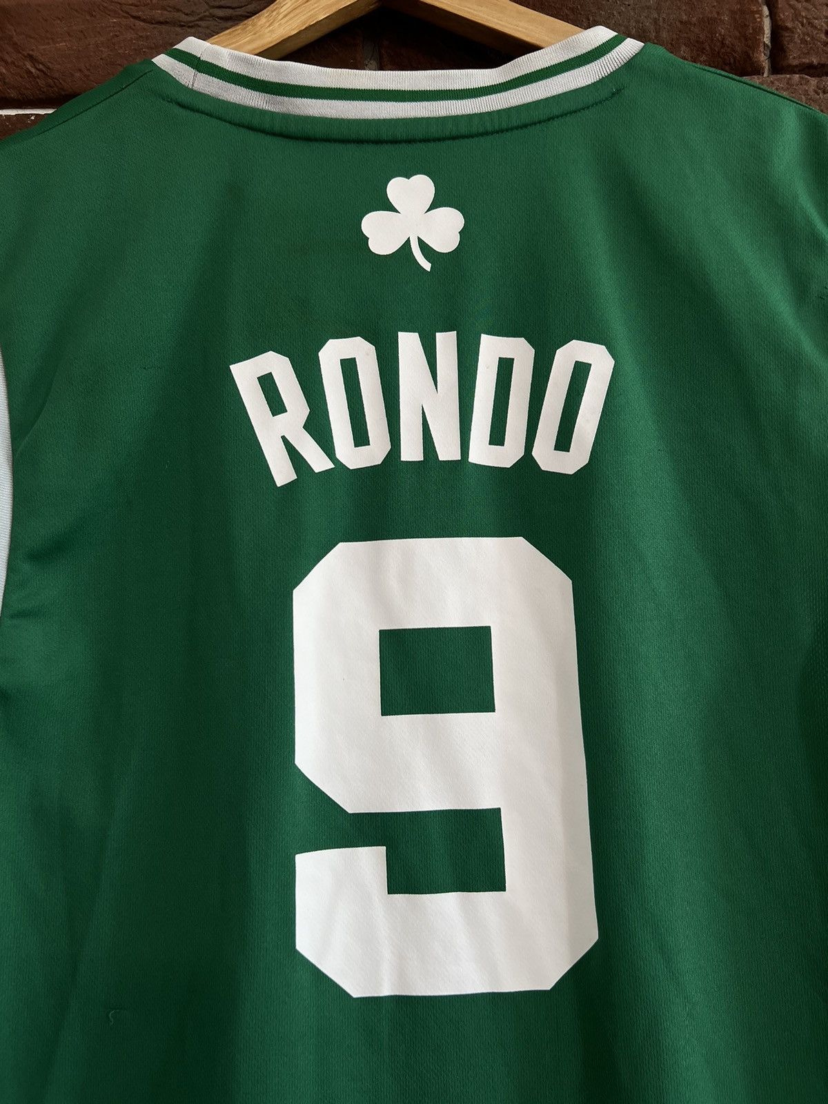 Adidas Vintage Boston Celtics Rondo Adidas NBA Basketball Jersey Size US M / EU 48-50 / 2 - 7 Thumbnail