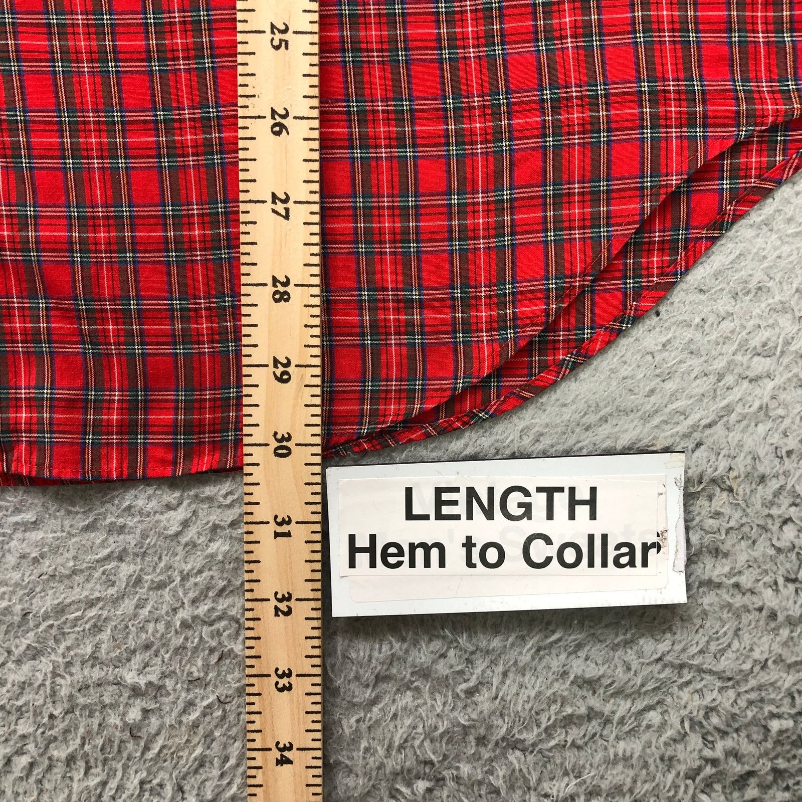 Other Vintage Woolrich Button Up Shirt Men XL Plaid Red White Size US XL / EU 56 / 4 - 7 Thumbnail