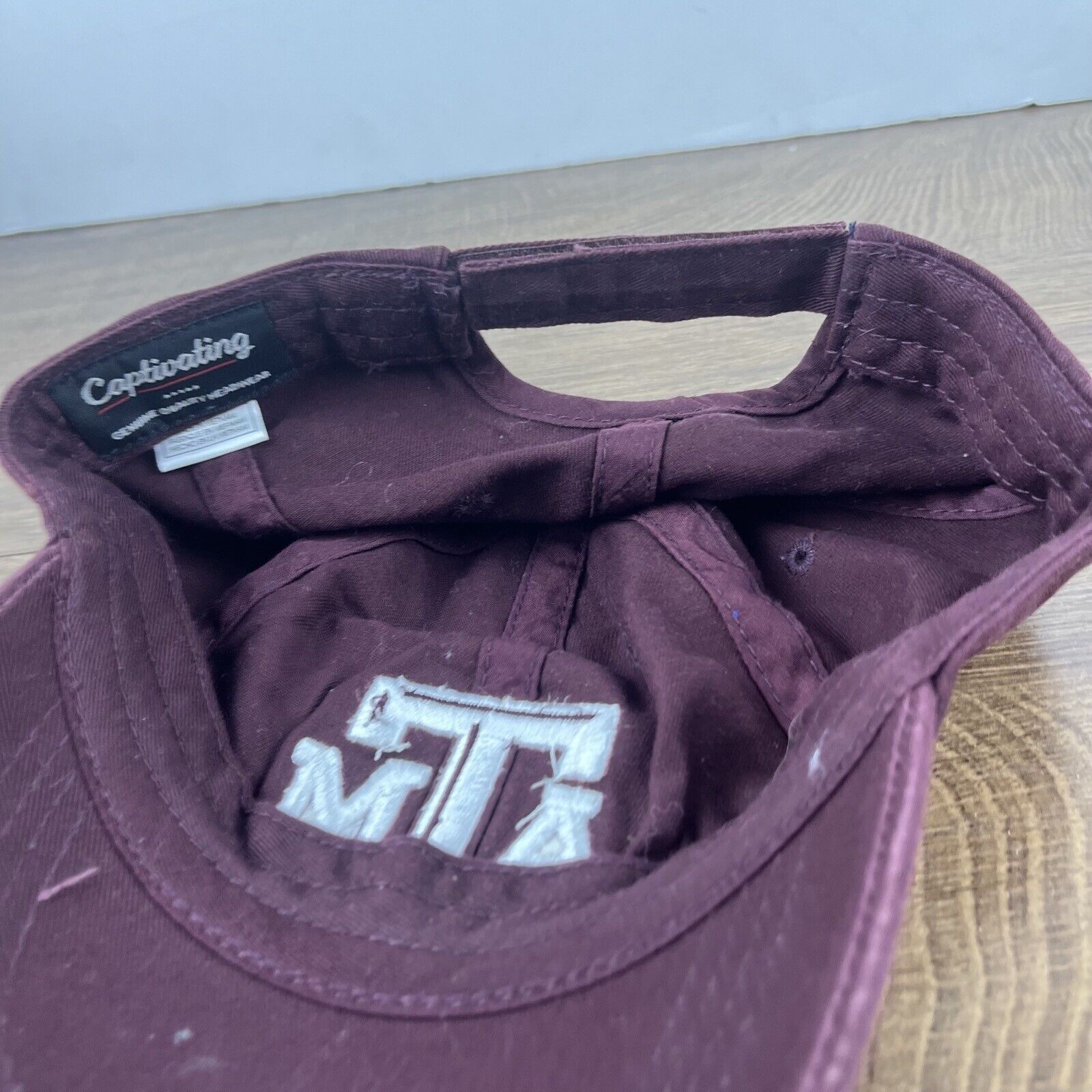 Other Texas A&M Aggies Hat Maroon Aggies Hat Adjustable Hat Red Ha Size ONE SIZE - 14 Thumbnail