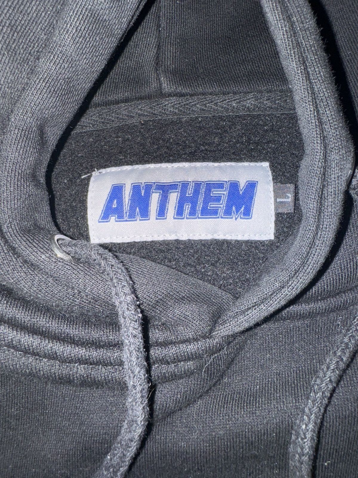 Vintage Anthem black hoodie Size US L / EU 52-54 / 3 - 3 Thumbnail