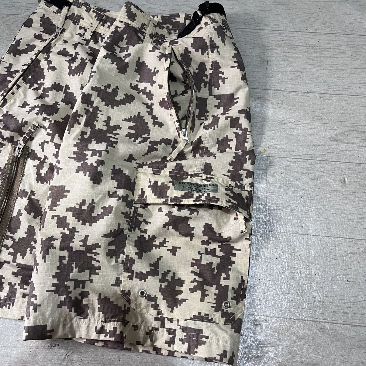 Stussy Vintage Stussy Surplus Digicamo Shorts Size US 34 / EU 50 - 3 Thumbnail