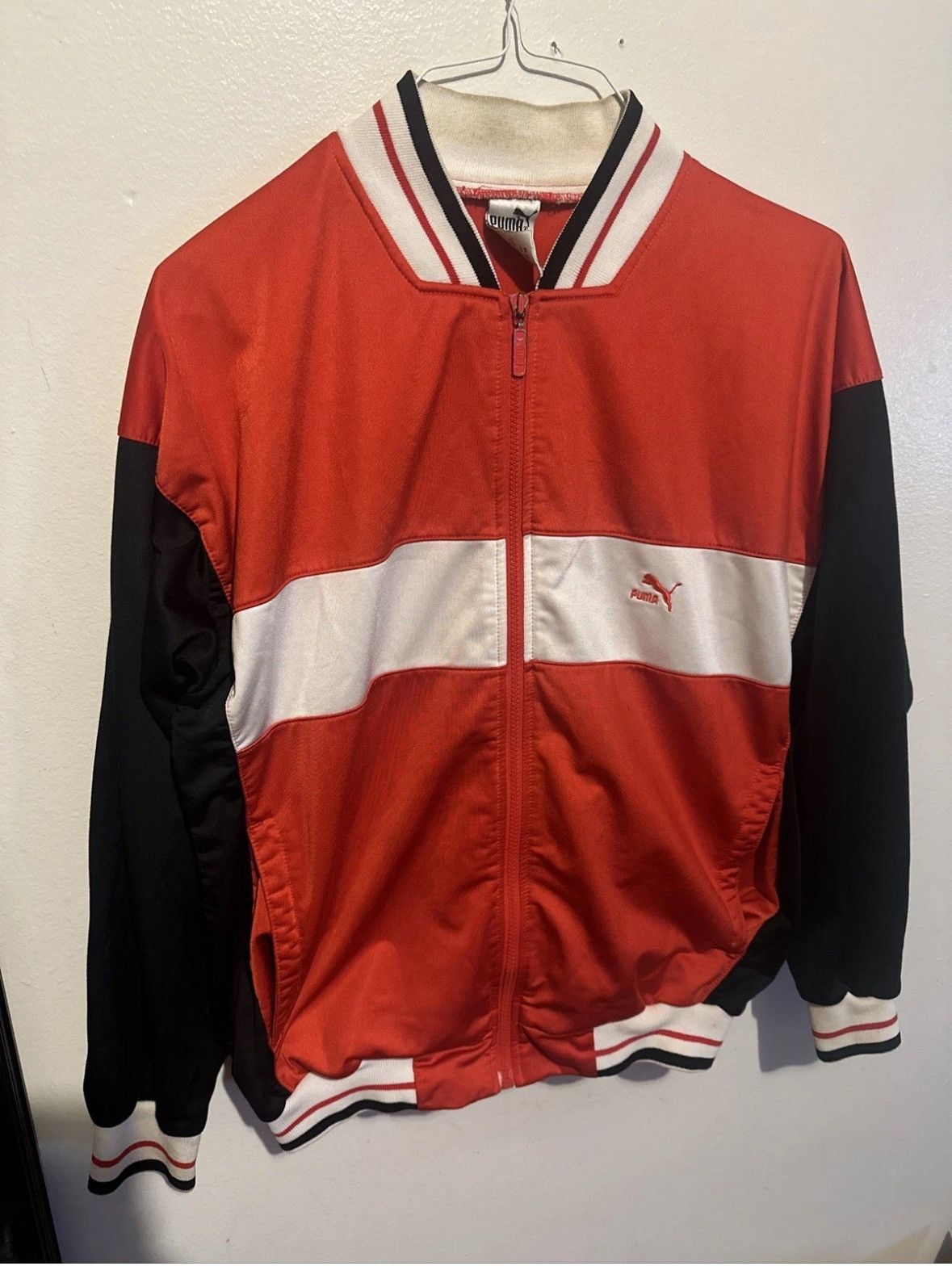Puma Y2K Puma Tracksuit Jacket Red Size L Men’s Size US L / EU 52-54 / 3 - 1 Thumbnail