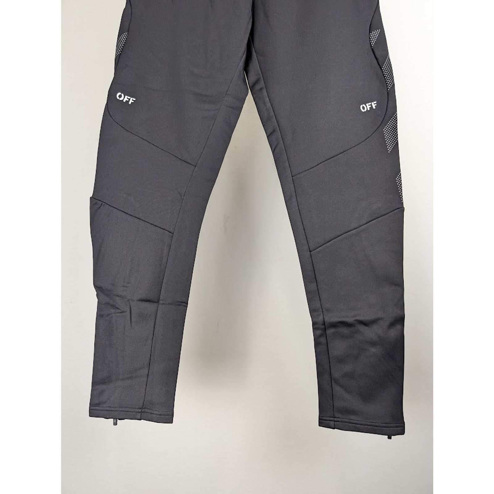 Off-White o1rshd1 Full Diag Sport Sweatpants & Joggers in Black/White Size US 34 / EU 50 - 3 Thumbnail