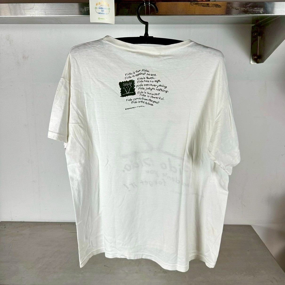 Vintage Vintage 1985 Fido Dido Cartoon Character Artwork T-Shirt Size US L / EU 52-54 / 3 - 2 Thumbnail