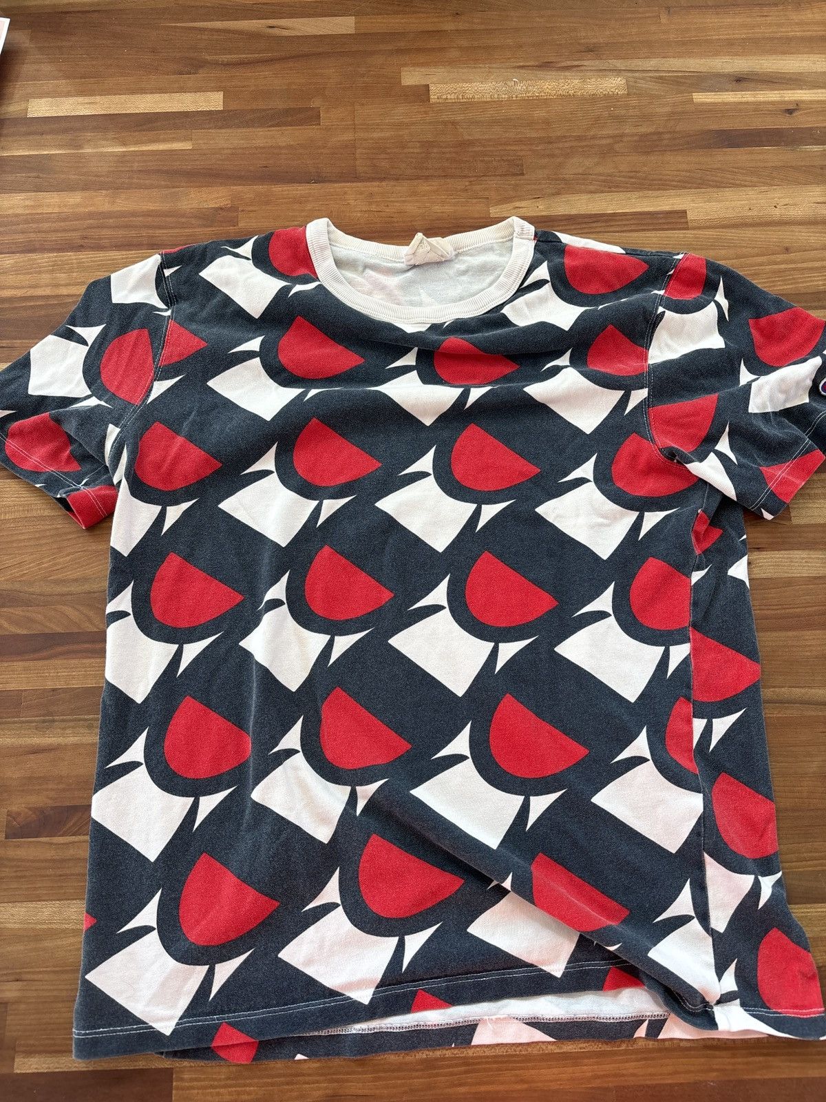 Champion Champion Logo Pattern Tshirt Size US M / EU 48-50 / 2 - 1 Thumbnail