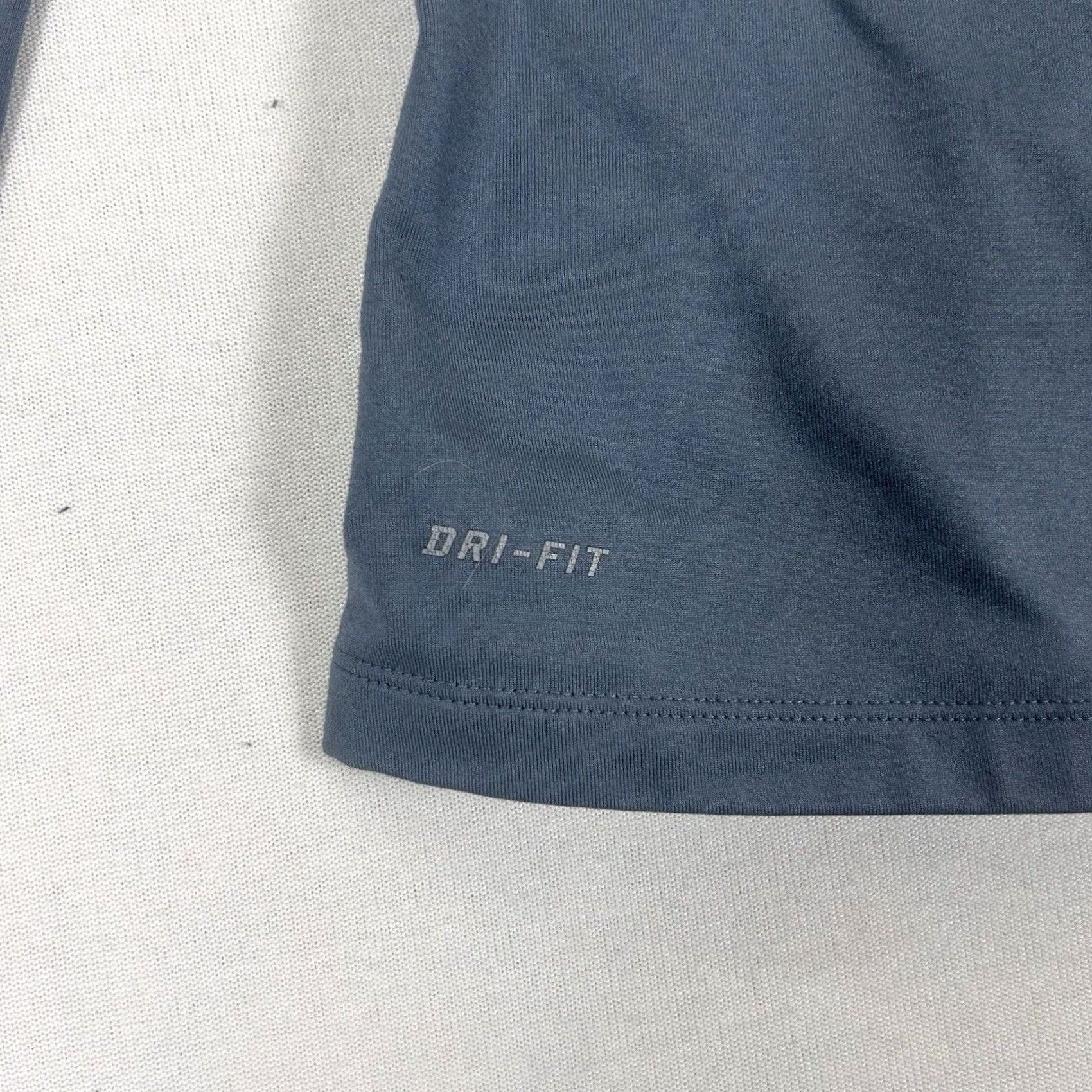 Nike Nike Pro Combat Dri-Fit Compression Womens Long Sleeve Shirt Logo Sports M Blue Size M / US 6-8 / IT 42-44 - 6 Thumbnail