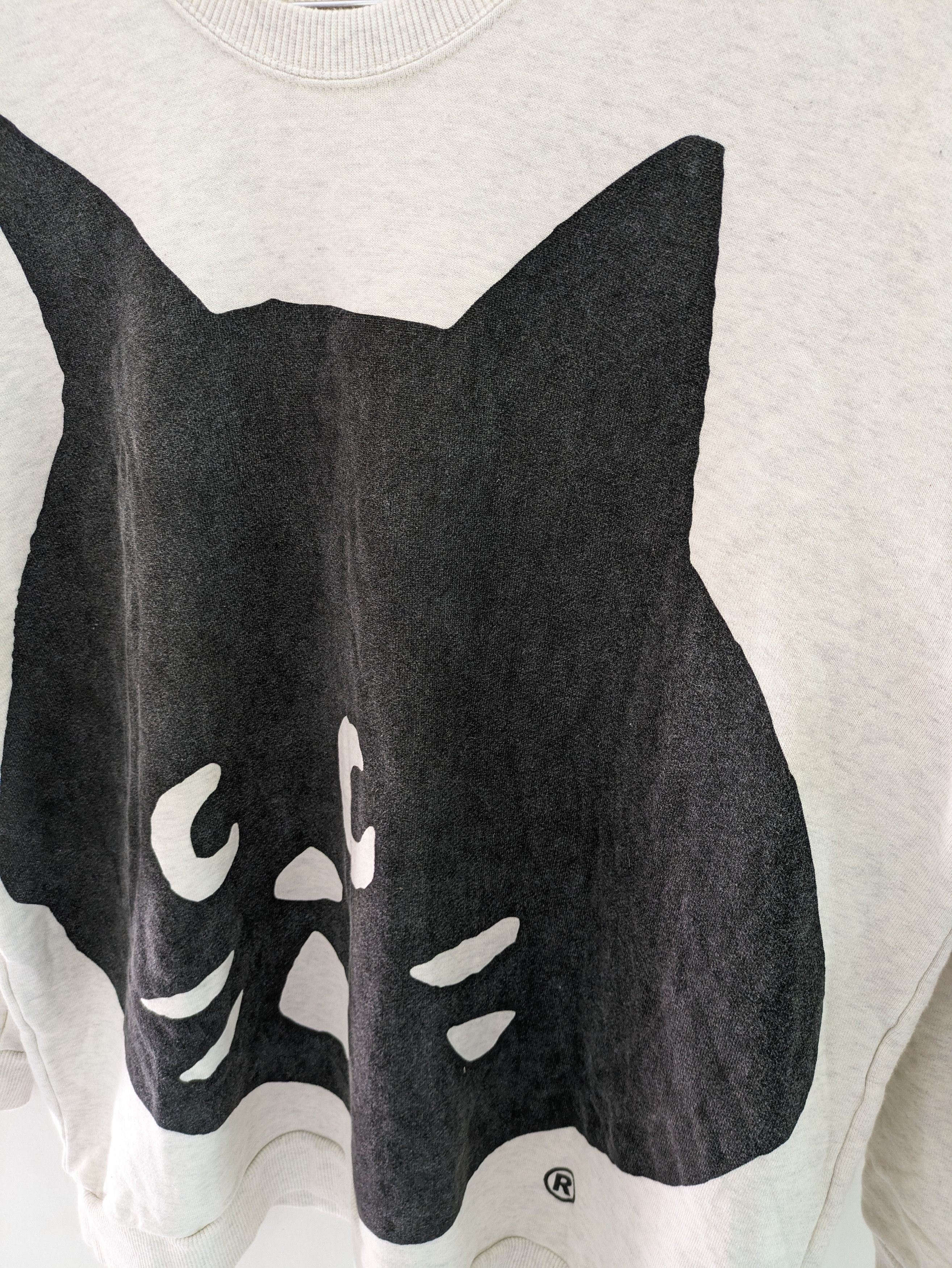 Issey Miyake NYA Cat Big Logo Sweatshirt Size US M / EU 48-50 / 2 - 3 Thumbnail