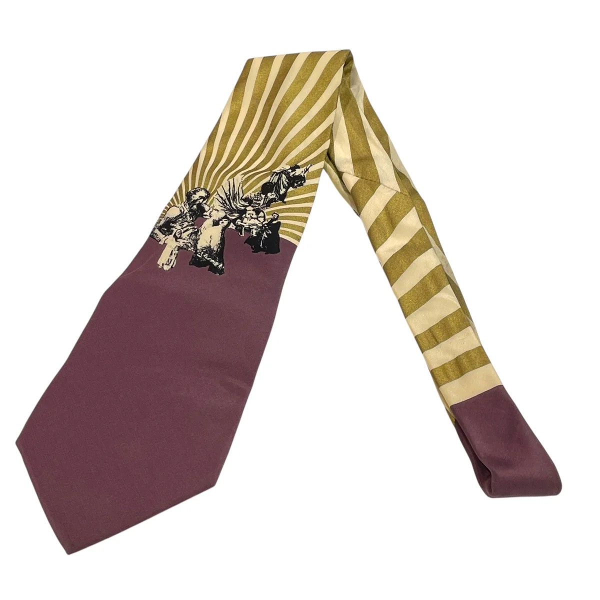 Jean Paul Gaultier 20th Century Art Silk Tie Size ONE SIZE - 1 Thumbnail