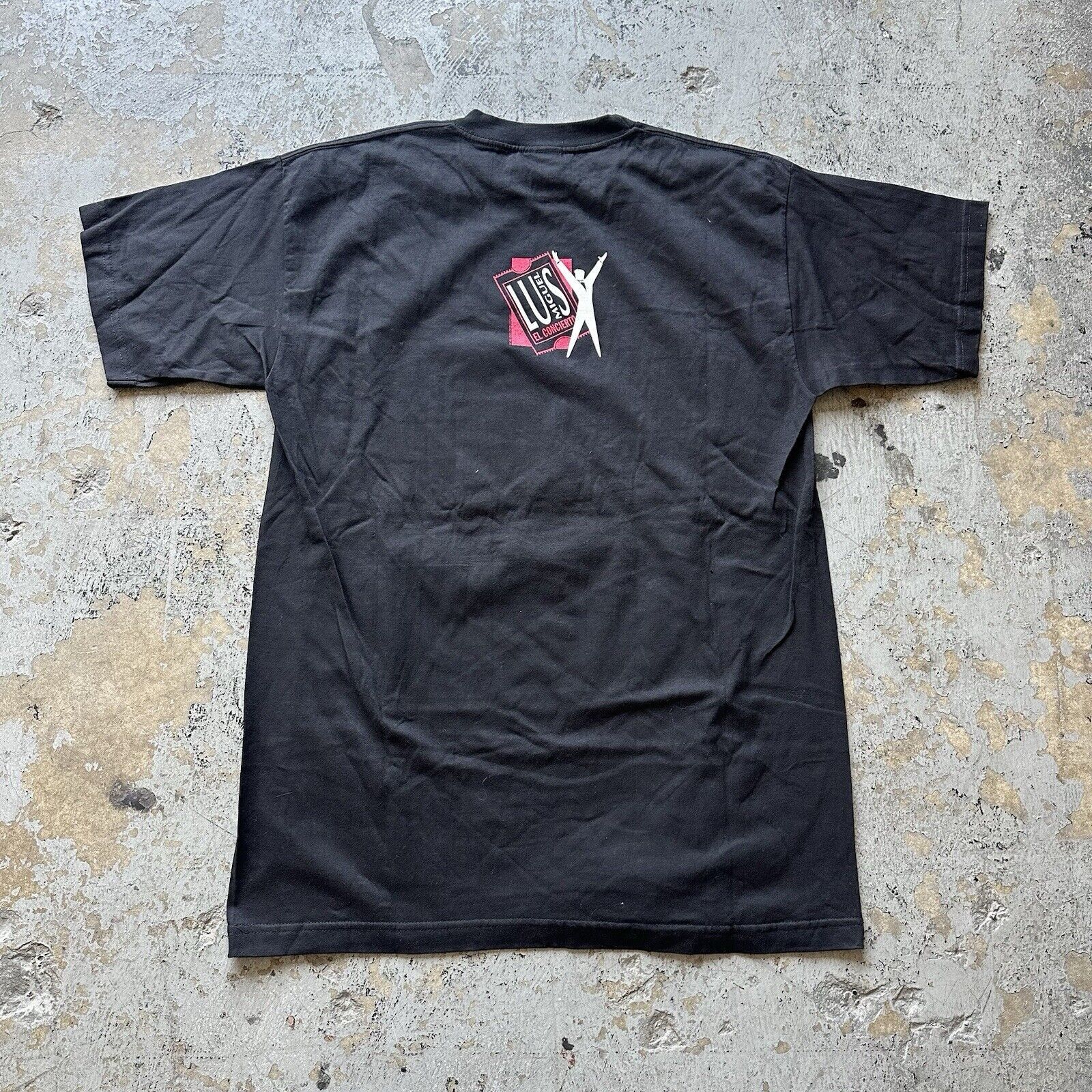 Band Tees × Vintage Vintage 1995 Luis Miguel Big Face El Concierto T-Shirt Large Size US L / EU 52-54 / 3 - 3 Thumbnail