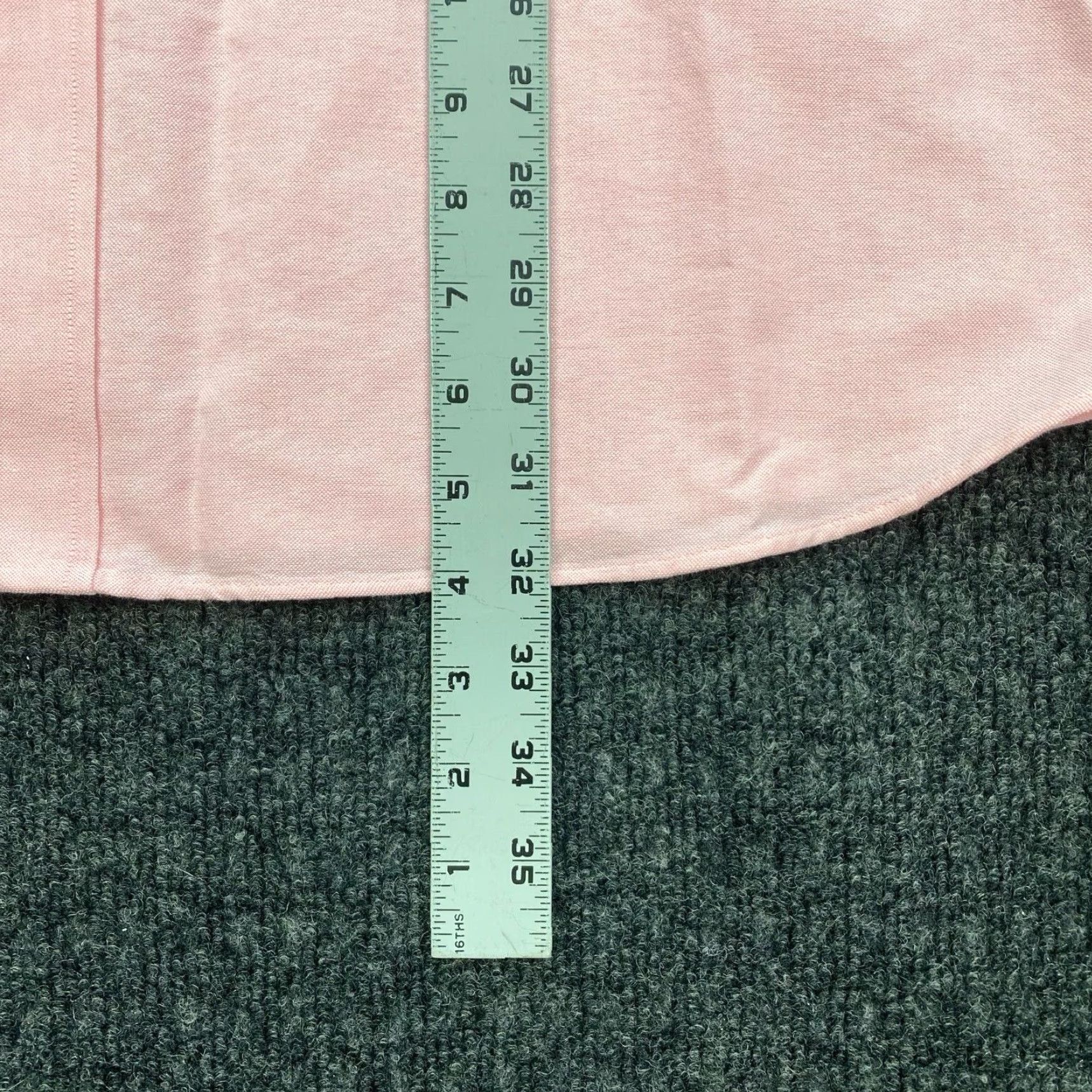 Cremieux Cremieux Shirt Button-Down Collared Long Sleeve 2XL Pink Solid Mens Size US XXL / EU 58 / 5 - 5 Thumbnail