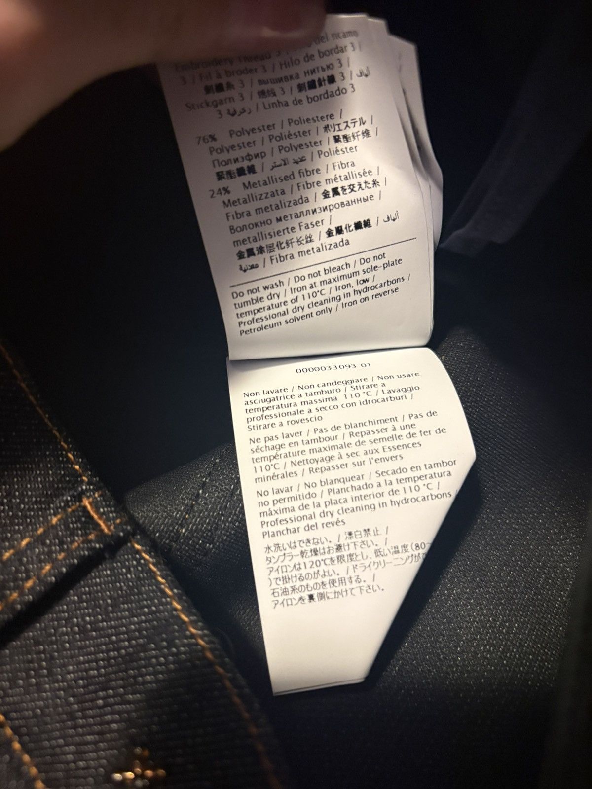 Valentino Valentino bootcut jeans with celestial-themed embroidery Size 25" / US 0 / IT 36 - 19 Thumbnail