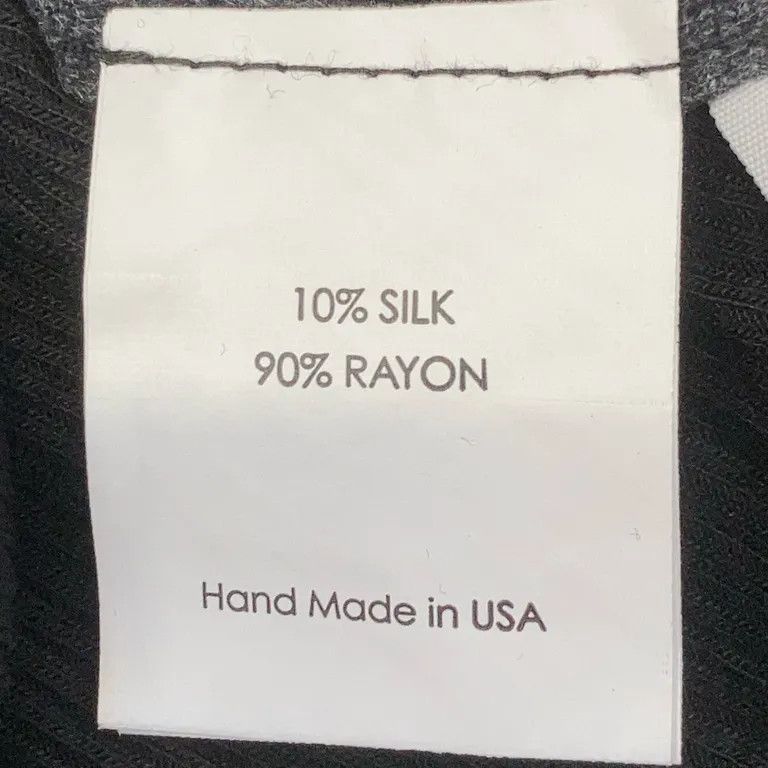 Enza Costa Silk Ribbed Tank Top Black Size L Size L / US 10 / IT 46 - 3 Thumbnail