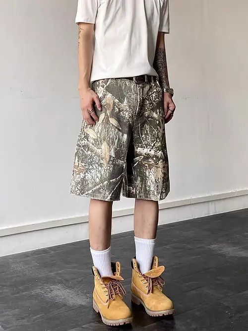 Japanese Brand Yukari x Asada Retro Hip Hop Loose Casual Shorts Size US 32 / EU 48 - 5 Thumbnail