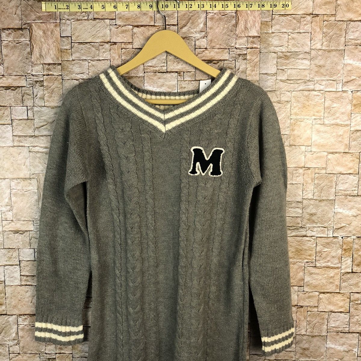 Homespun Knitwear × Japanese Brand Mc Sister Grey Knitwear #A817 Size M / US 6-8 / IT 42-44 - 2 Thumbnail