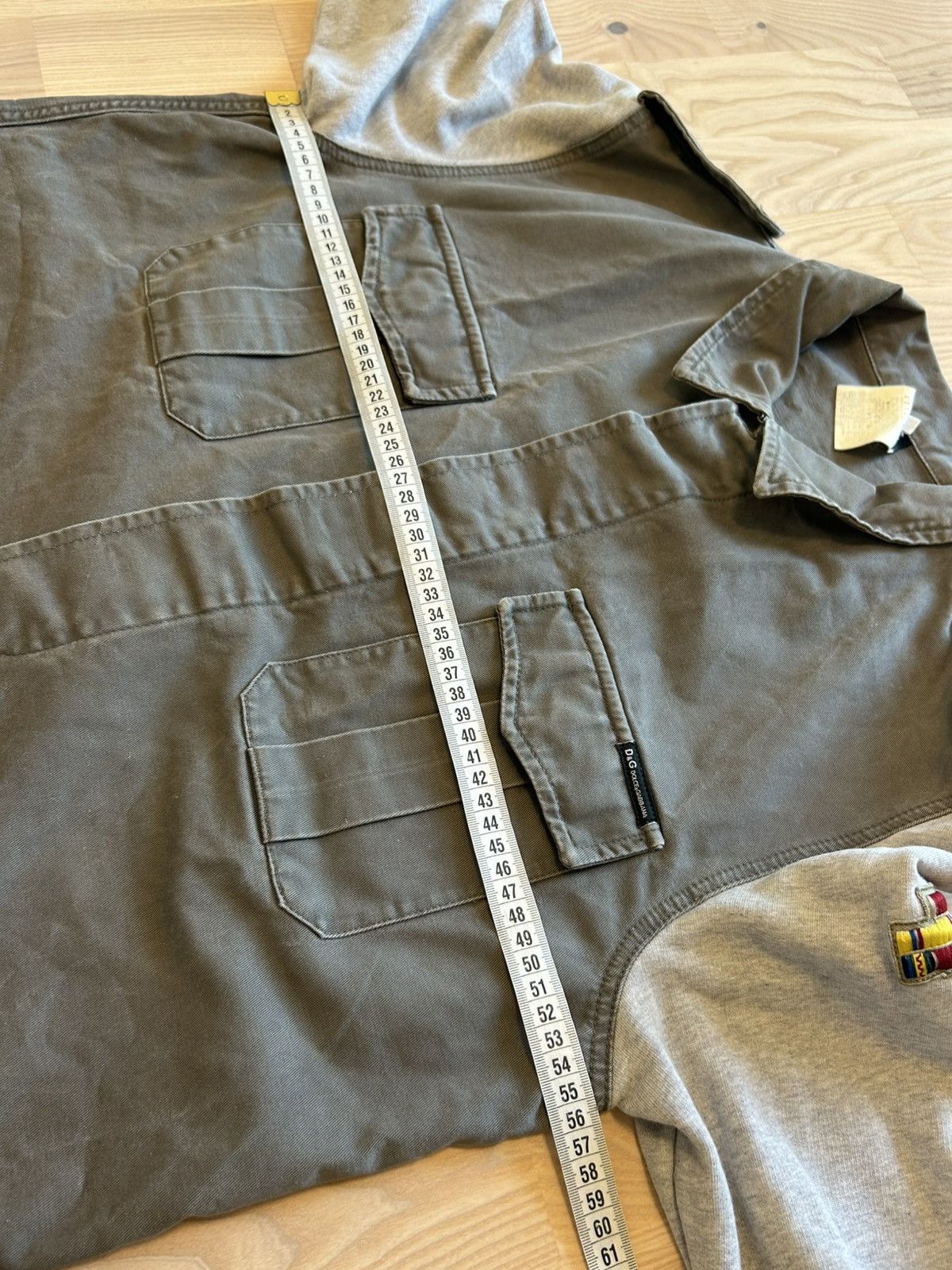 Dolce & Gabbana Dolce & Gabbana Hybrid Military Jacket have a good time Size US L / EU 52-54 / 3 - 7 Thumbnail