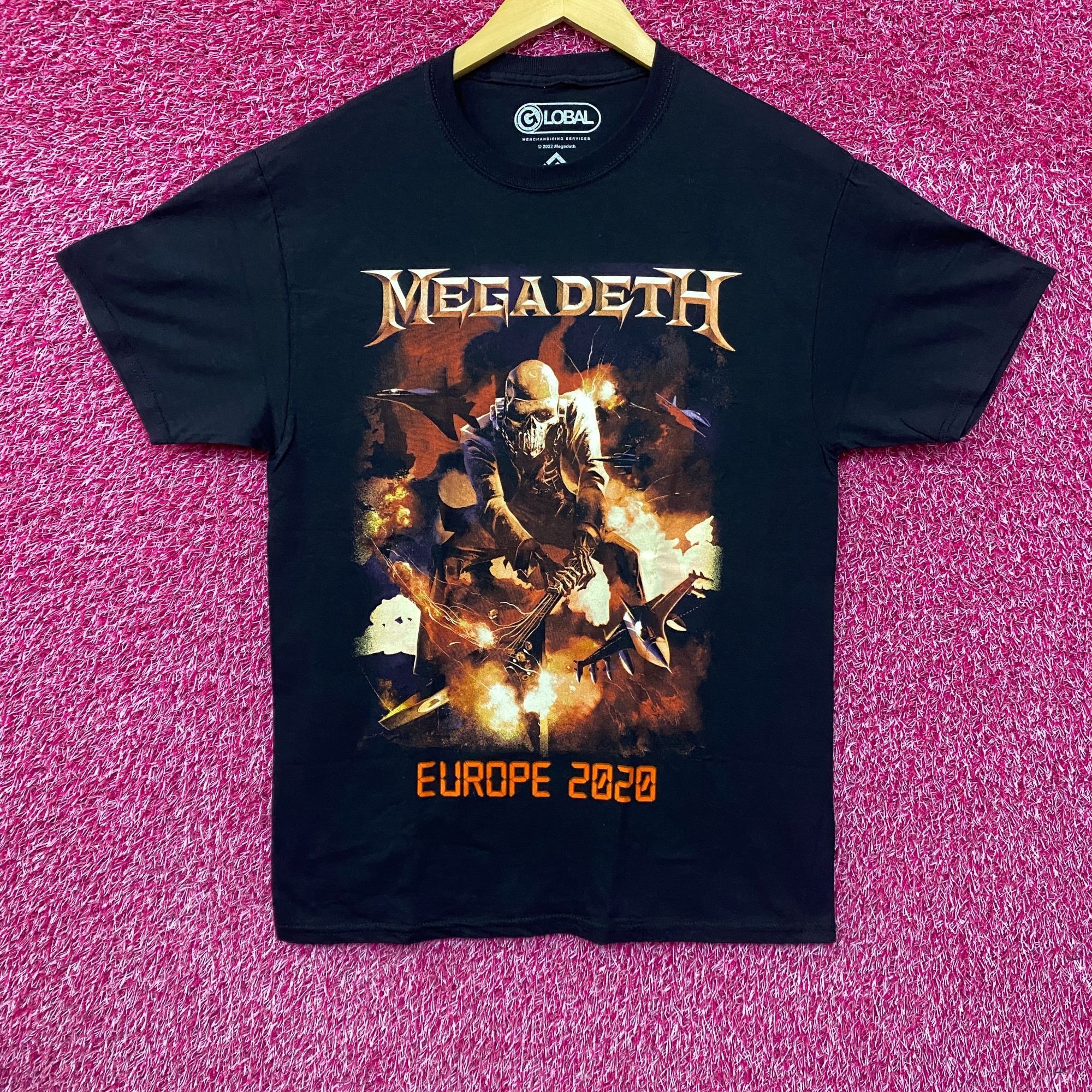 Megadeth Megadeth Smash Guitar Europe Tour 2020 T-Shirt Medium Size US M / EU 48-50 / 2 - 1 Thumbnail
