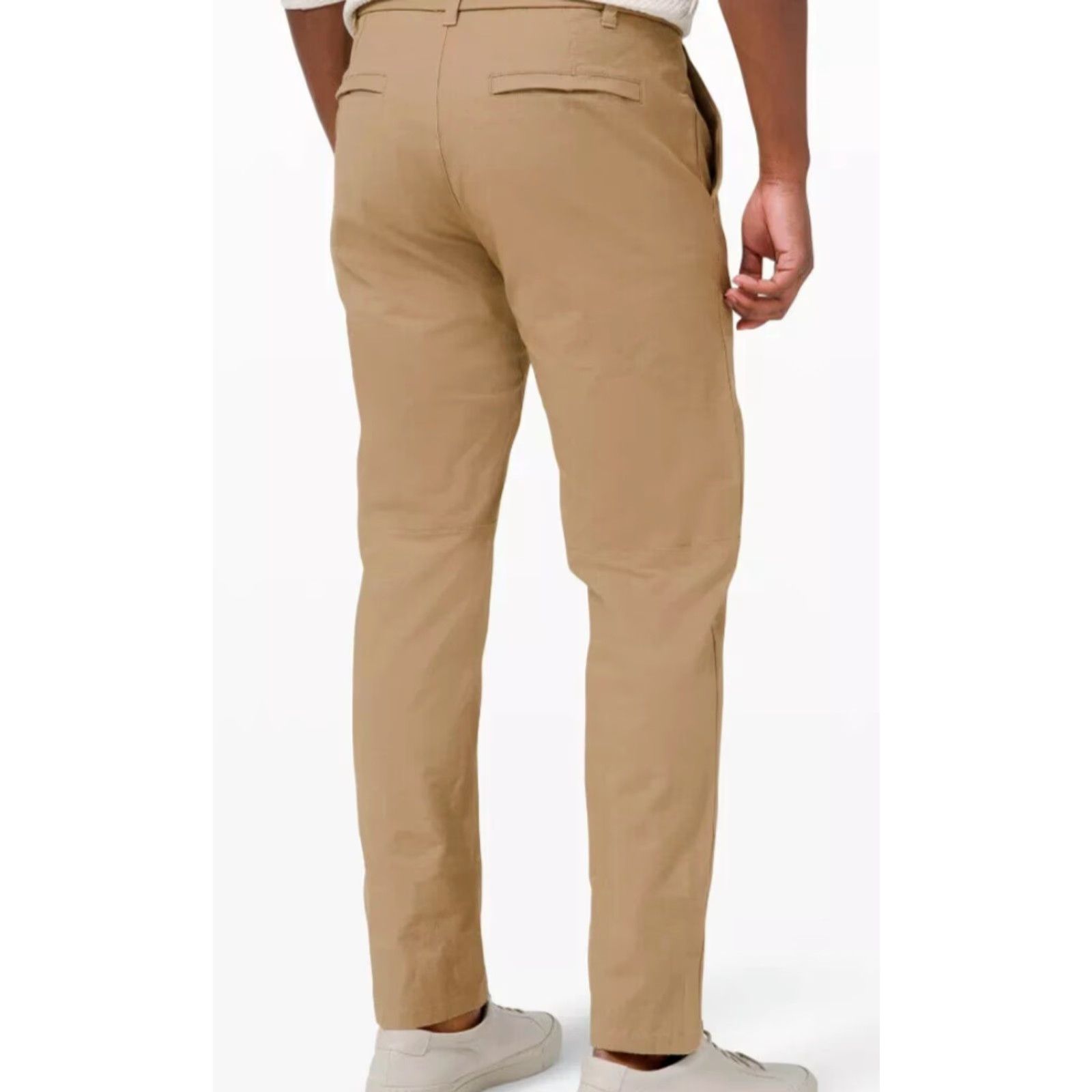 Lululemon Lululemon Men's Commission Pant Classic LM5ACMS 36x28 Tan Chino Cotton Blend Pants Straight Leg Size US 36 / EU 52 - 2 Thumbnail