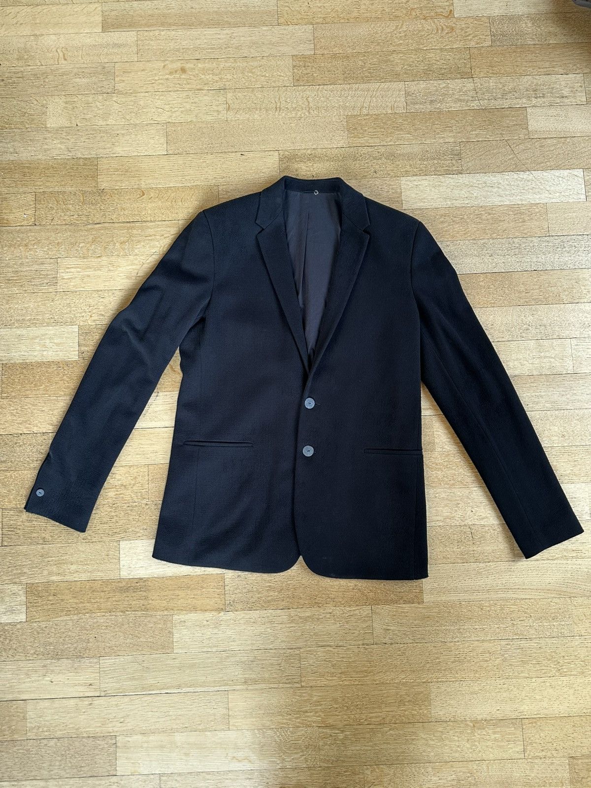 Label Under Construction Soft and stretch blazer black cotton/linen/elastan Size 52R - 2 Thumbnail