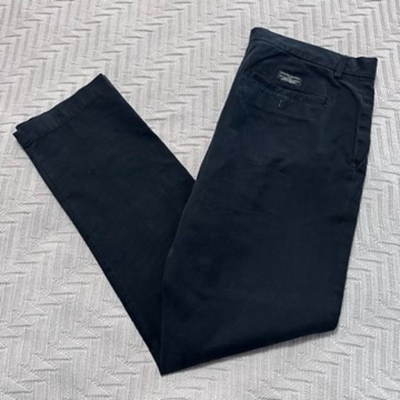 Banana Republic Banana Republic navy Fulton chino pants size 35 Size US 35 - 1 Thumbnail