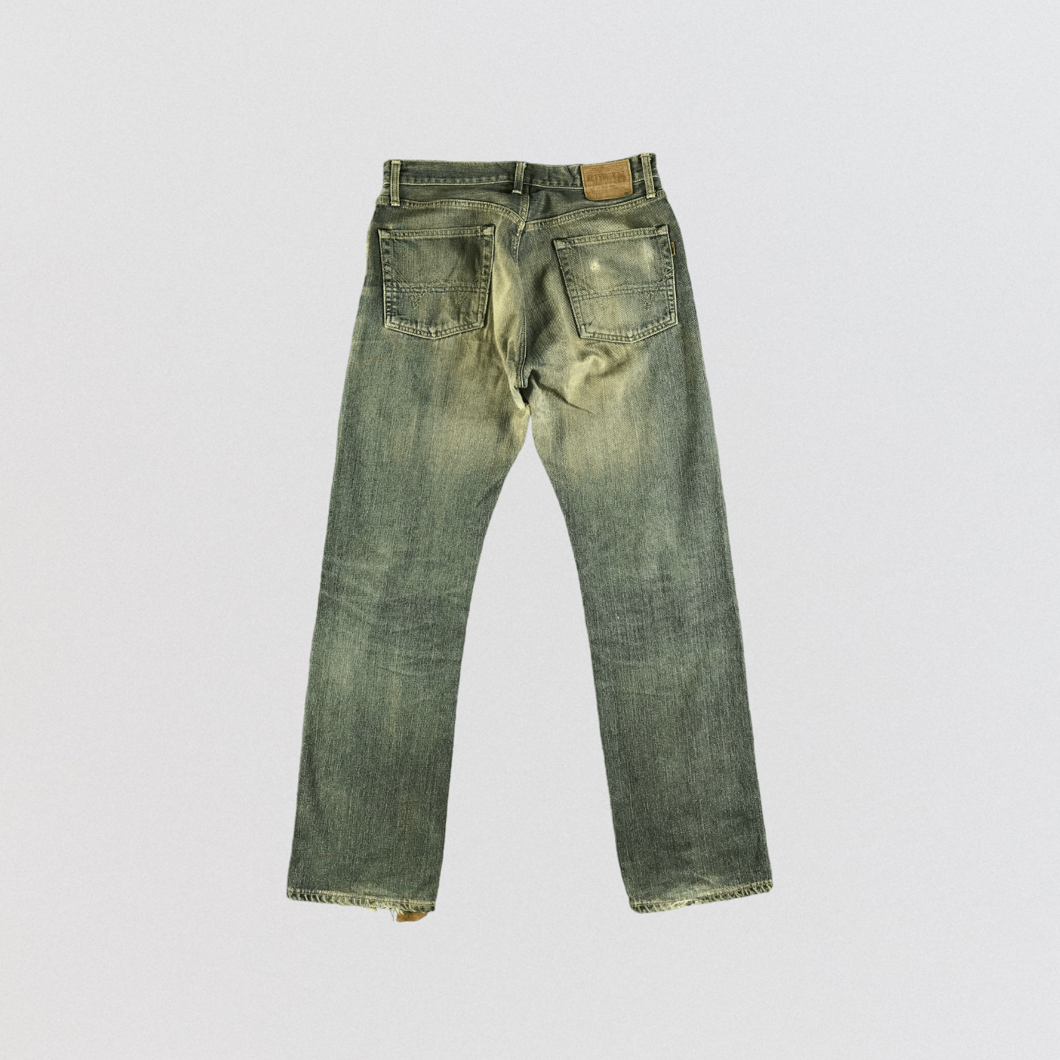 Edwin 90s Vintage Edwin 505 Selvedge Jeans-JM3595 Size US 33 - 2 Thumbnail