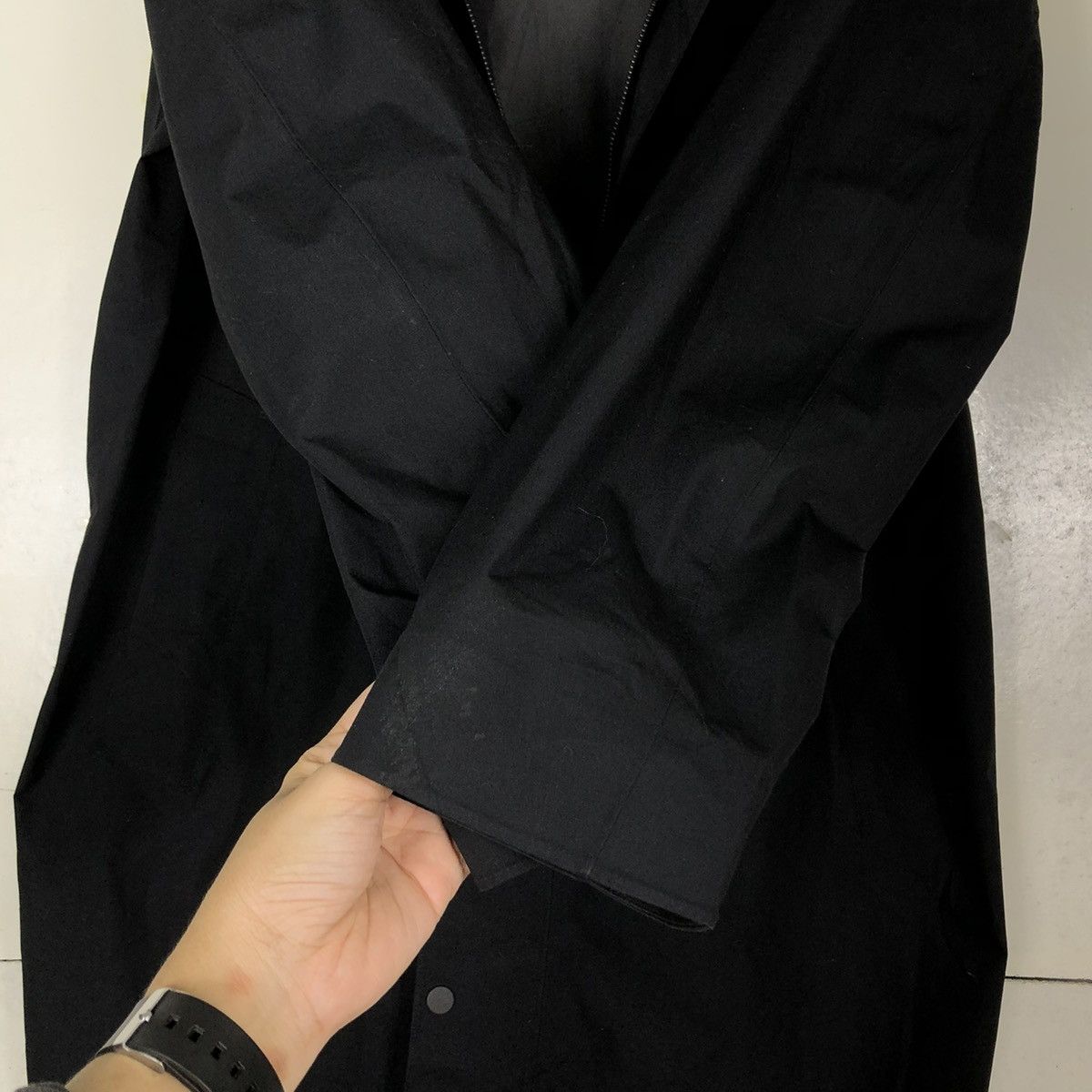 Japanese Brand 🔥Rich Black Survival Long Jacket Uniqlo Japan Undercover Size US M / EU 48-50 / 2 - 15 Thumbnail