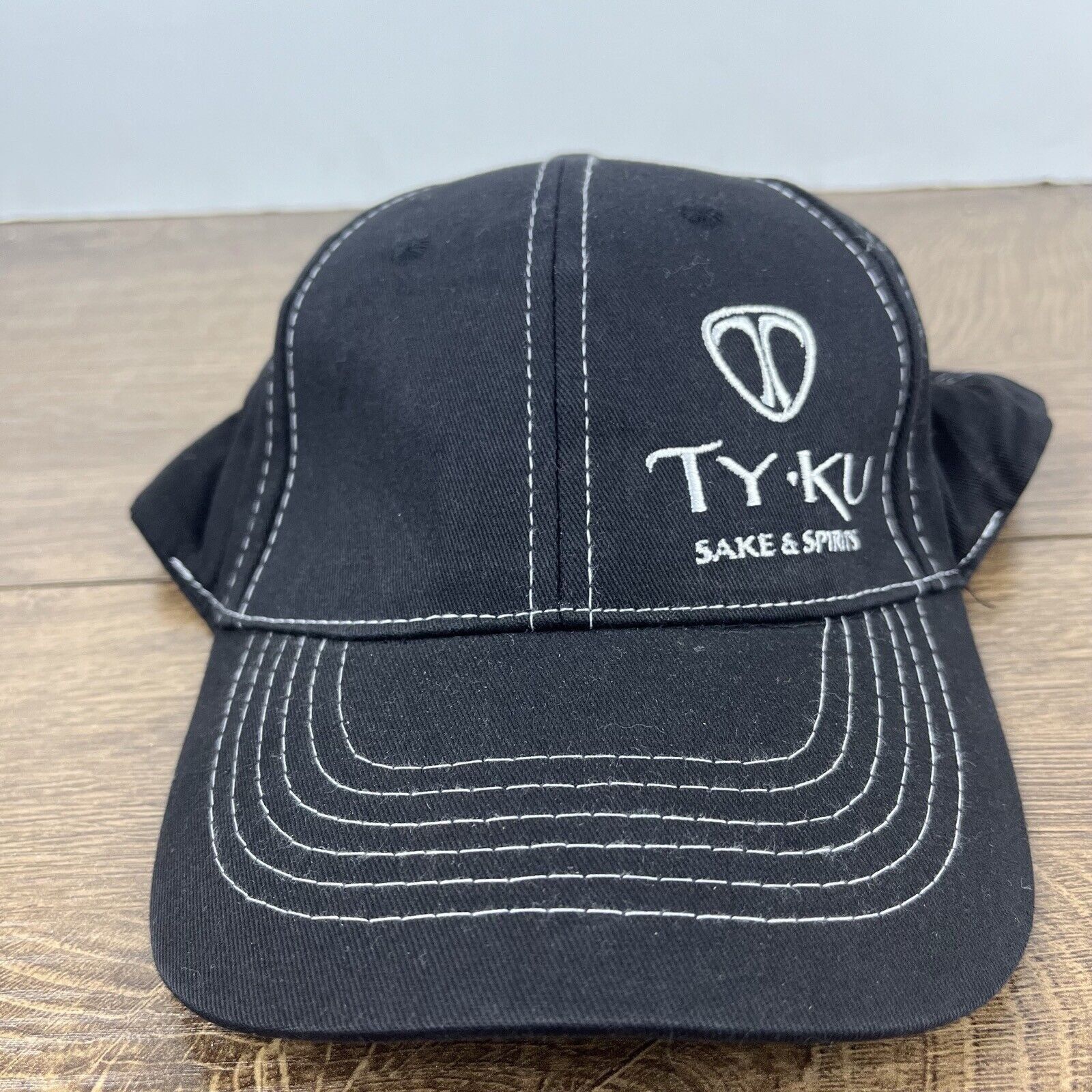 Other Ty KU Cap Hat Black Cap Hat Adjustable Hat Black Adult Hat Size ONE SIZE - 3 Thumbnail