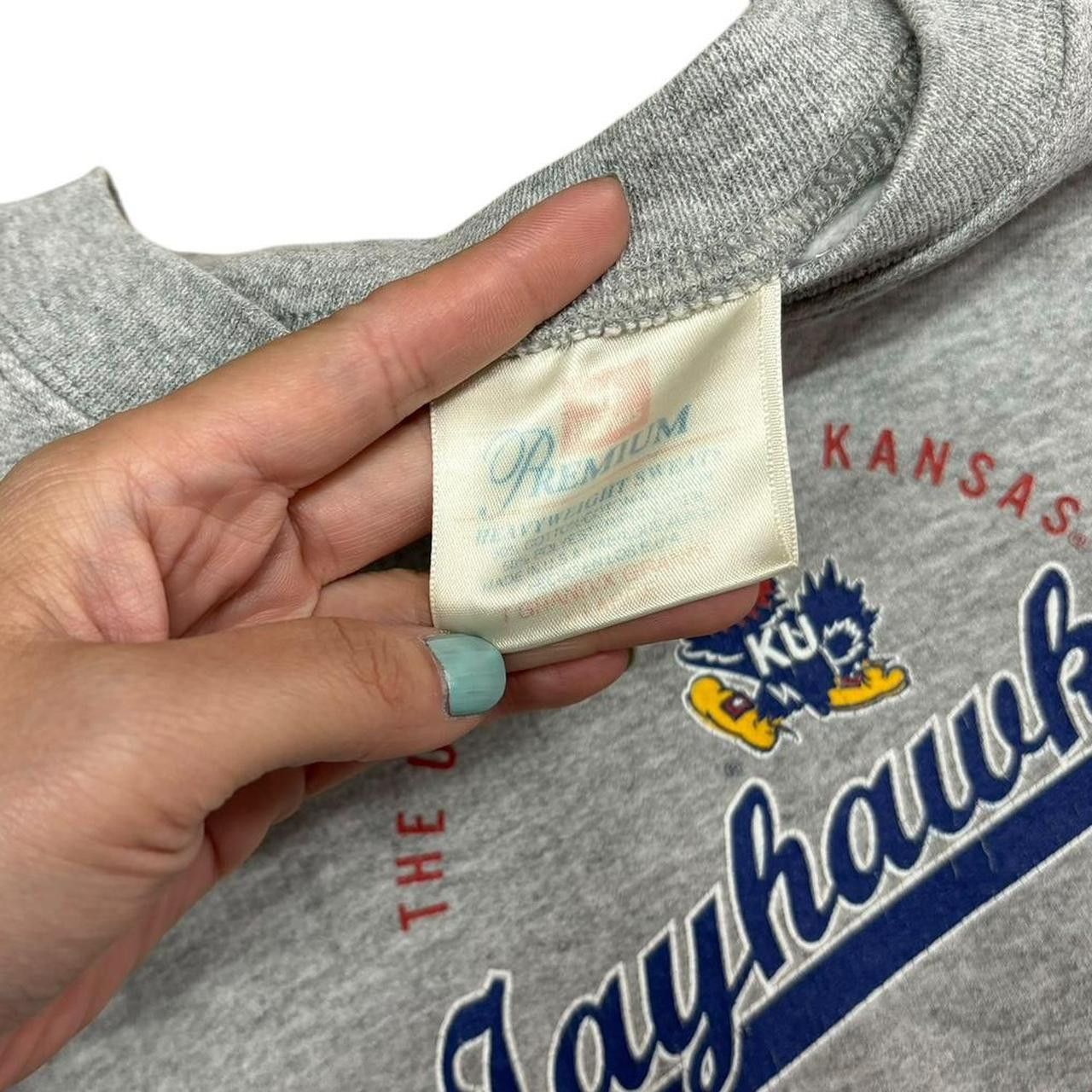 NFL × Vintage Vintage the university of Kansas city sweatshirt size: XL Size US XL / EU 56 / 4 - 2 Thumbnail