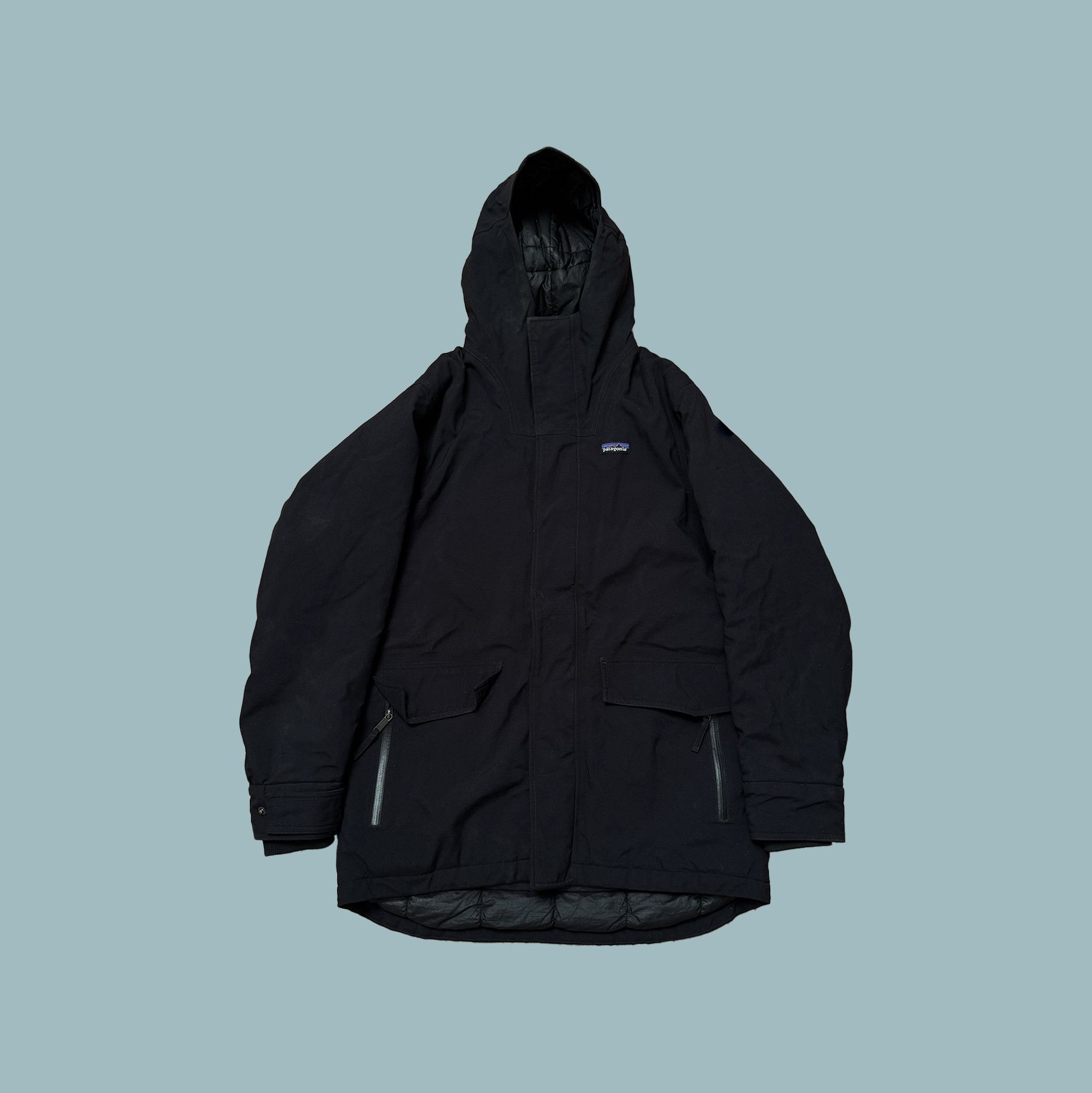 Patagonia PATAGONIA STORMDRIIFT PARKA H2NO NAVY INSULATED JACKET Size US XL / EU 56 / 4 - 1 Thumbnail