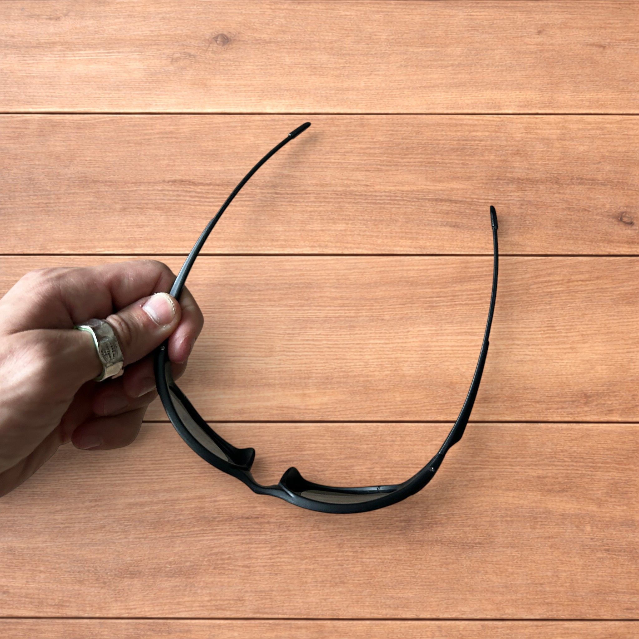 Japanese Brand Insane polarised sunglasses in black with black lens. Size ONE SIZE - 5 Thumbnail