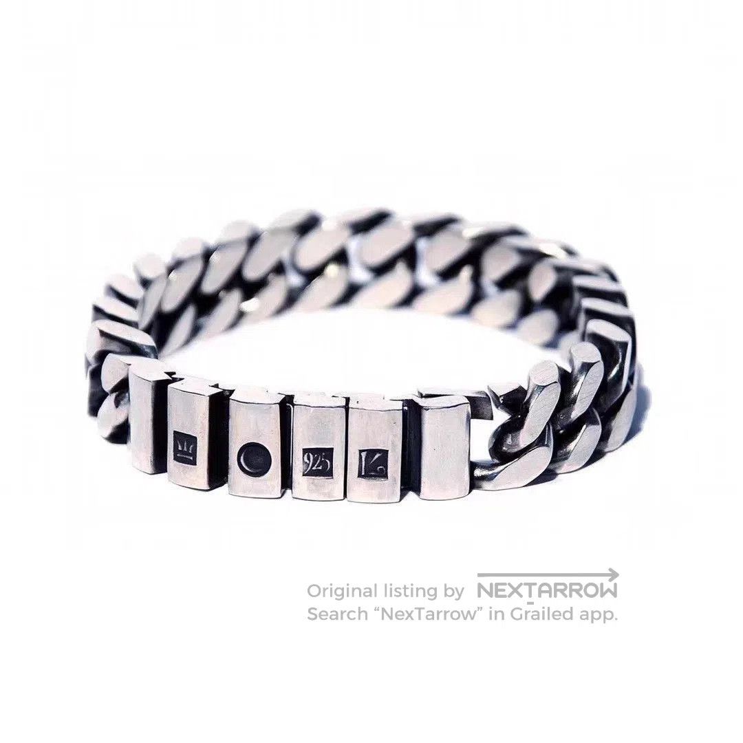 Werkstatt Munchen Silver Chain Link Bracelet. Size ONE SIZE - 7 Thumbnail