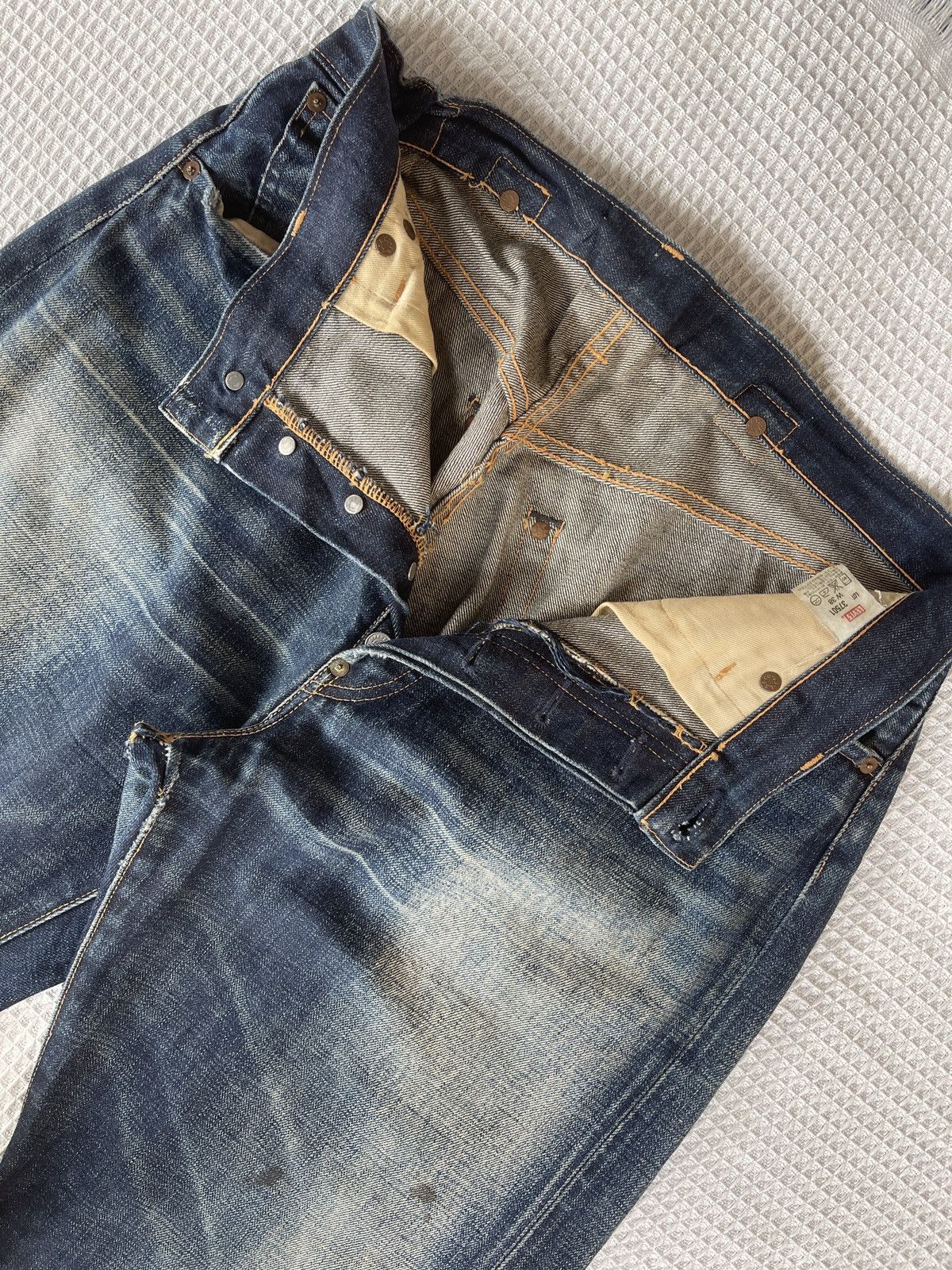 Levi's Vintage Clothing Very Rare🔥Vintage Levis 501xx LVC Lot 37501 Selvedge Denim Size US 36 / EU 52 - 9 Thumbnail