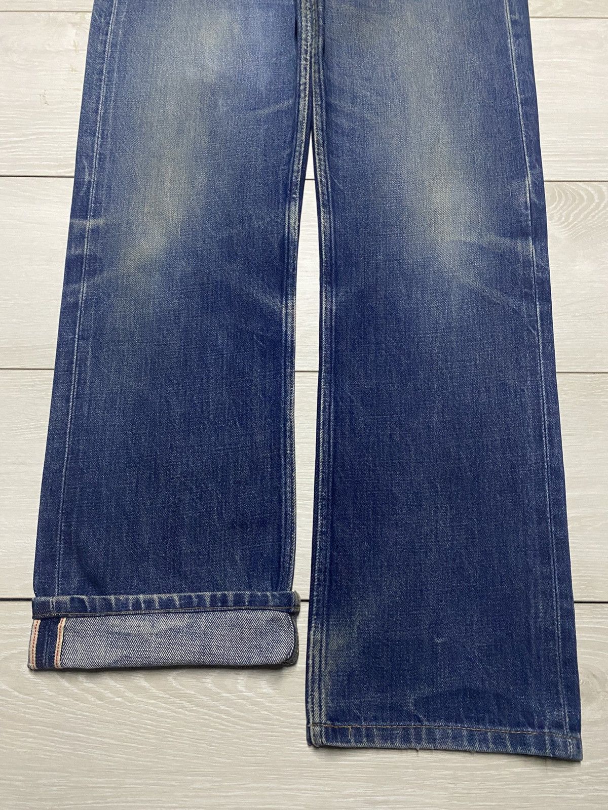 A.P.C. A.P.C Rue De Fleurus Selvedge Denim Mud Wash Loose Jeans Size US 30 / EU 46 - 5 Thumbnail