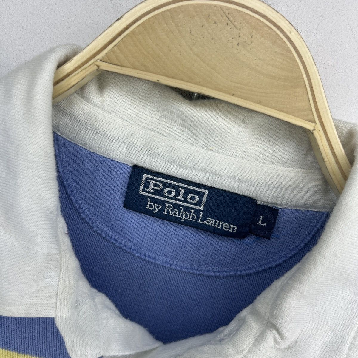 Polo Ralph Lauren Vintage Ralph Lauren Polo Rugby Longsleeve Sweatshirt Size US L / EU 52-54 / 3 - 5 Thumbnail