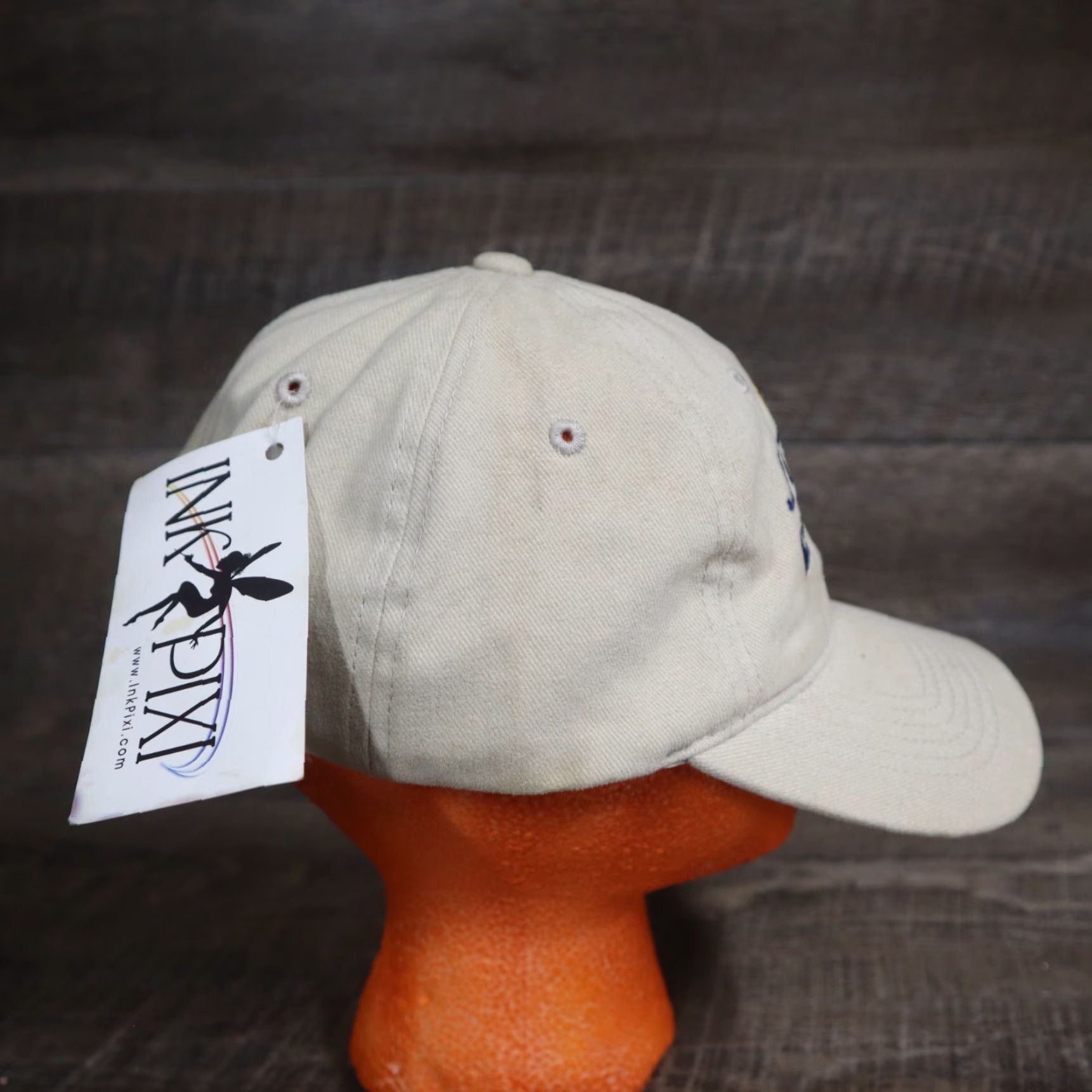 Logo 7 Joyner University College White Embroidered Hat Logo Adult Adjustable Hat Men White Embroidered Logo Adjustable Victory? Size ONE SIZE - 3 Thumbnail