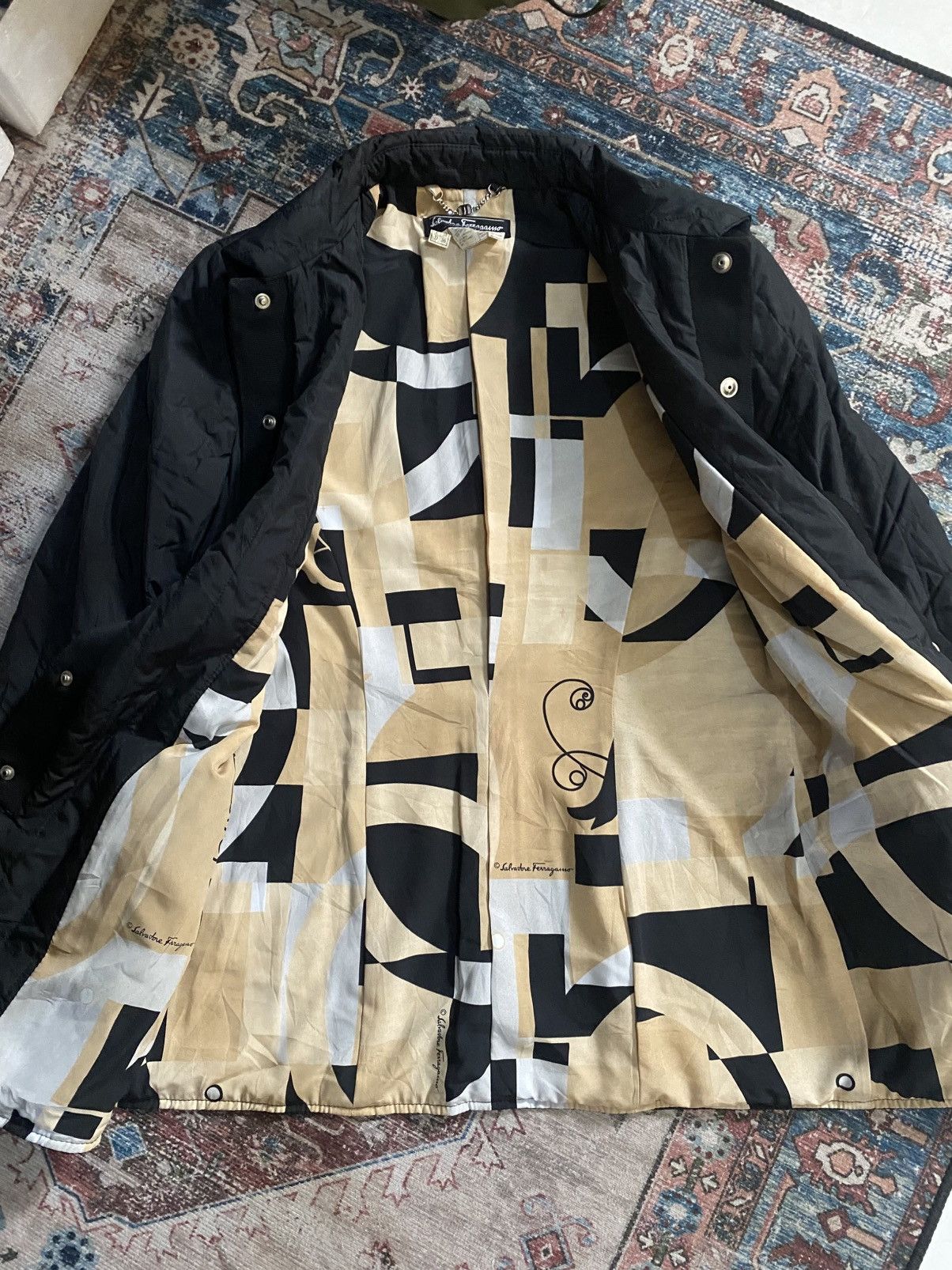 Salvatore Ferragamo Salvatore Ferragamo quilted jacket Size M / US 6-8 / IT 42-44 - 6 Thumbnail