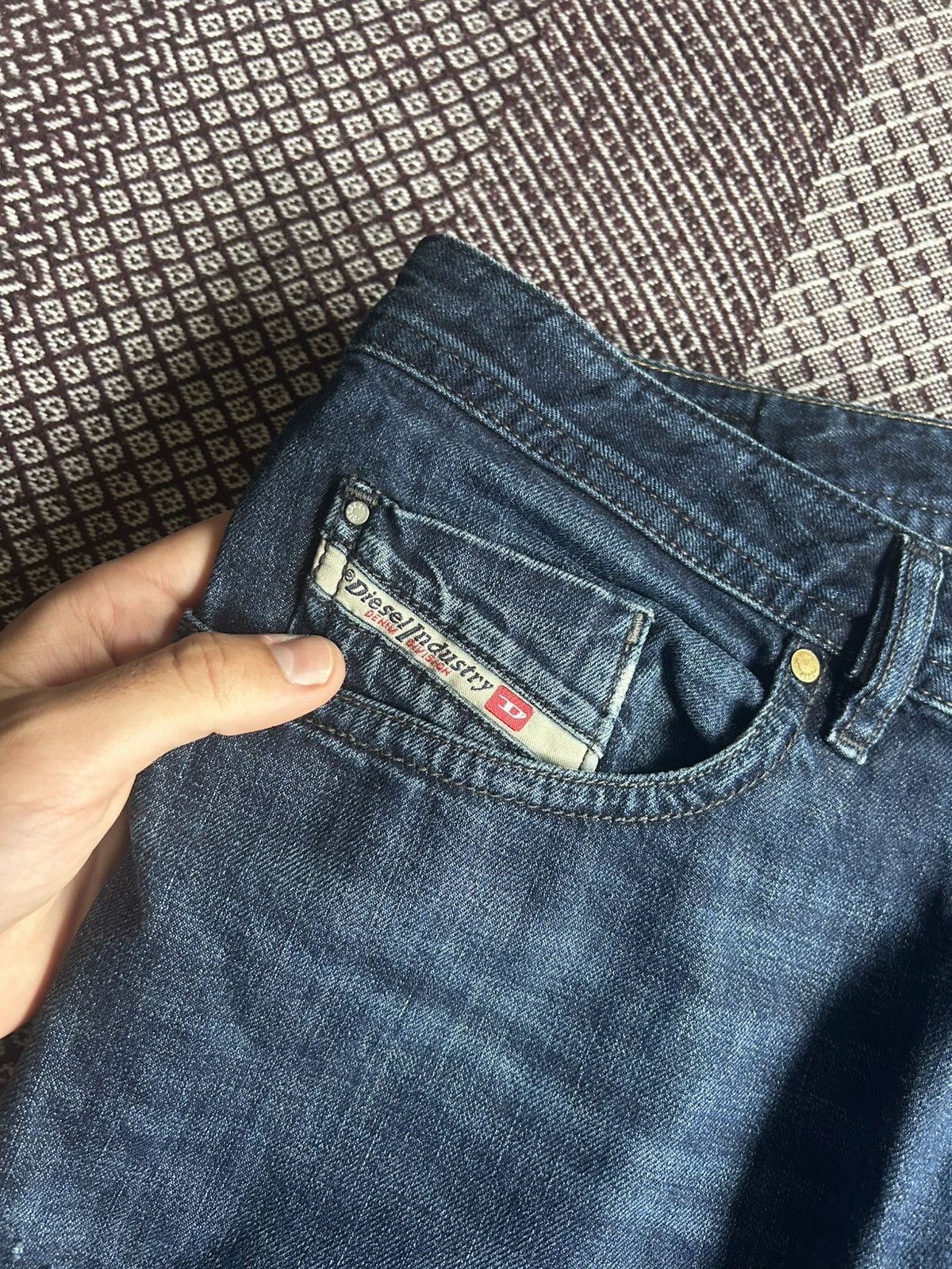 Diesel Diesel Buster Distressed Jeans Faded Regular Pants Size 36 Size US 36 / EU 52 - 12 Thumbnail