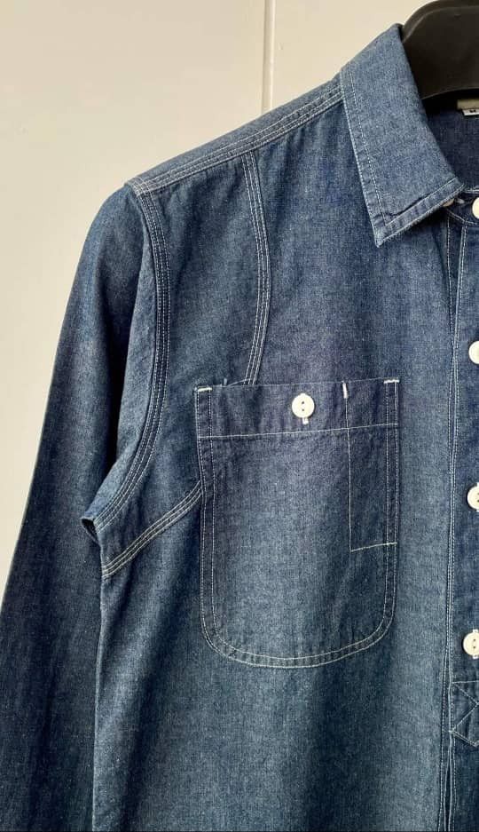 Japanese Brand 💥Unnamed inspire Japanese harajuku streetwear Chambray Size US M / EU 48-50 / 2 - 5 Thumbnail