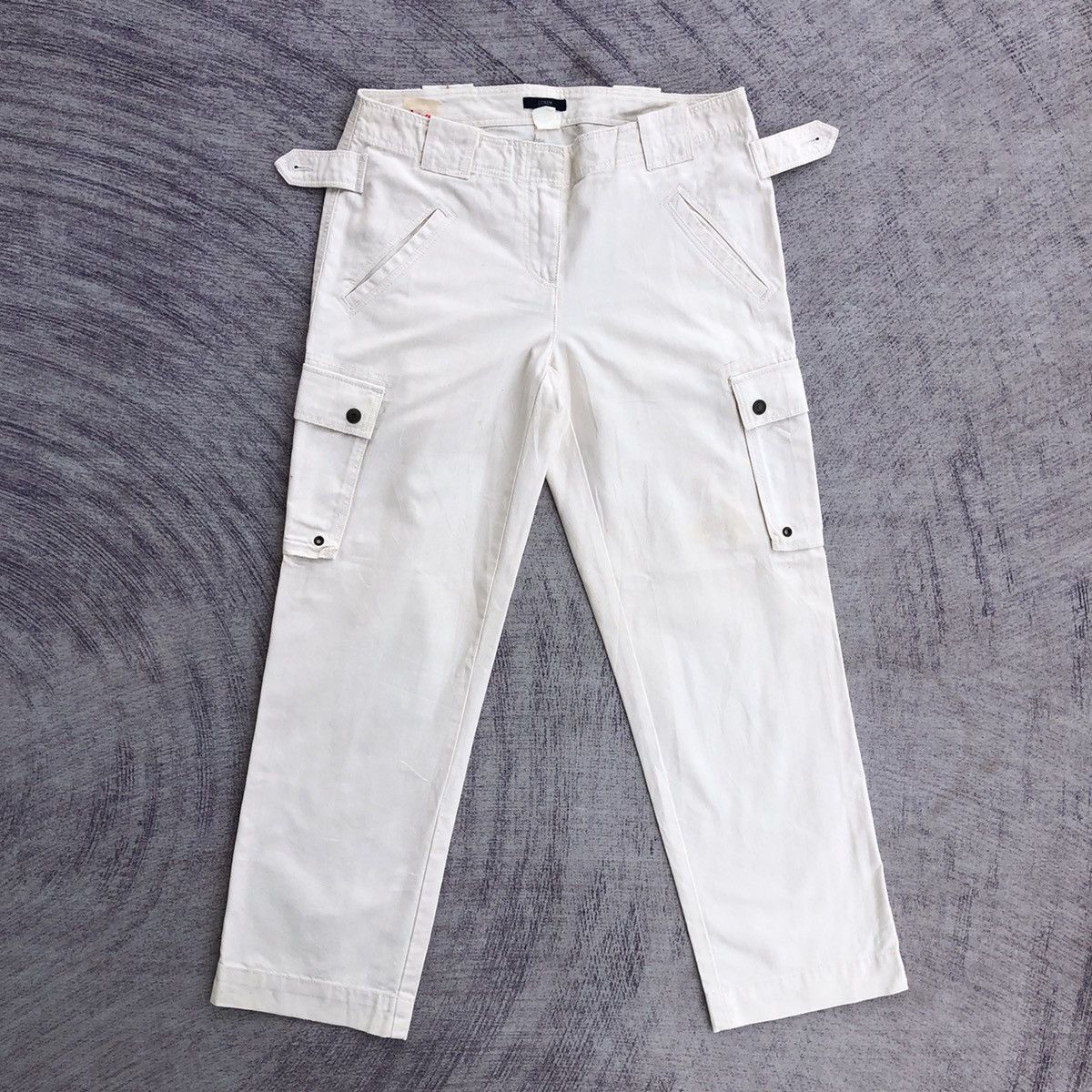 J.Crew Cargo Pants J.Crew White Multipocket Tactical pants Size US 30 / EU 46 - 1 Thumbnail