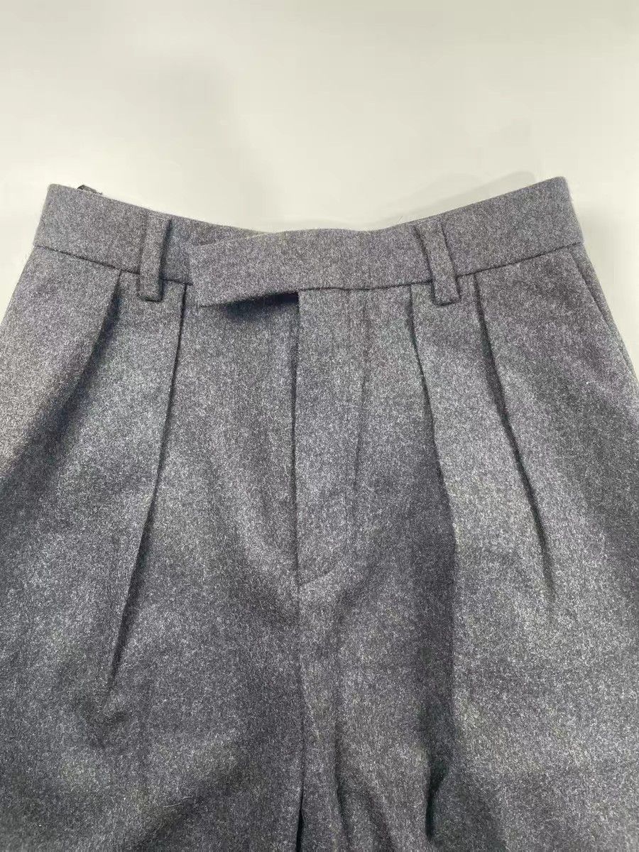 Celine CELINE Flannel grey origami slacks Size 25" / US 0 / IT 36 - 8 Thumbnail