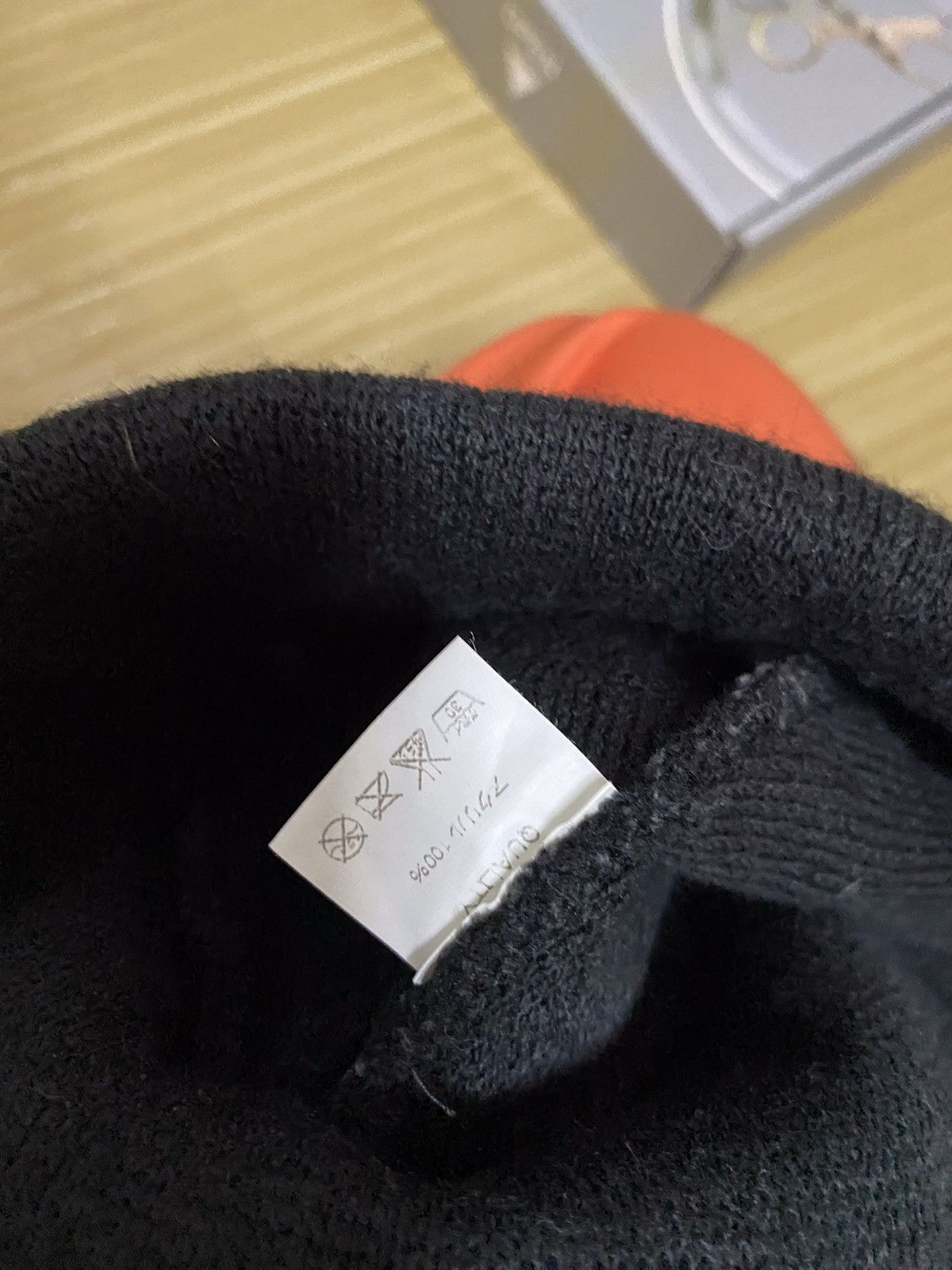 Japanese Brand × Vintage Daily Russet Spellout Book Mark Beanie Hat Size ONE SIZE - 7 Thumbnail