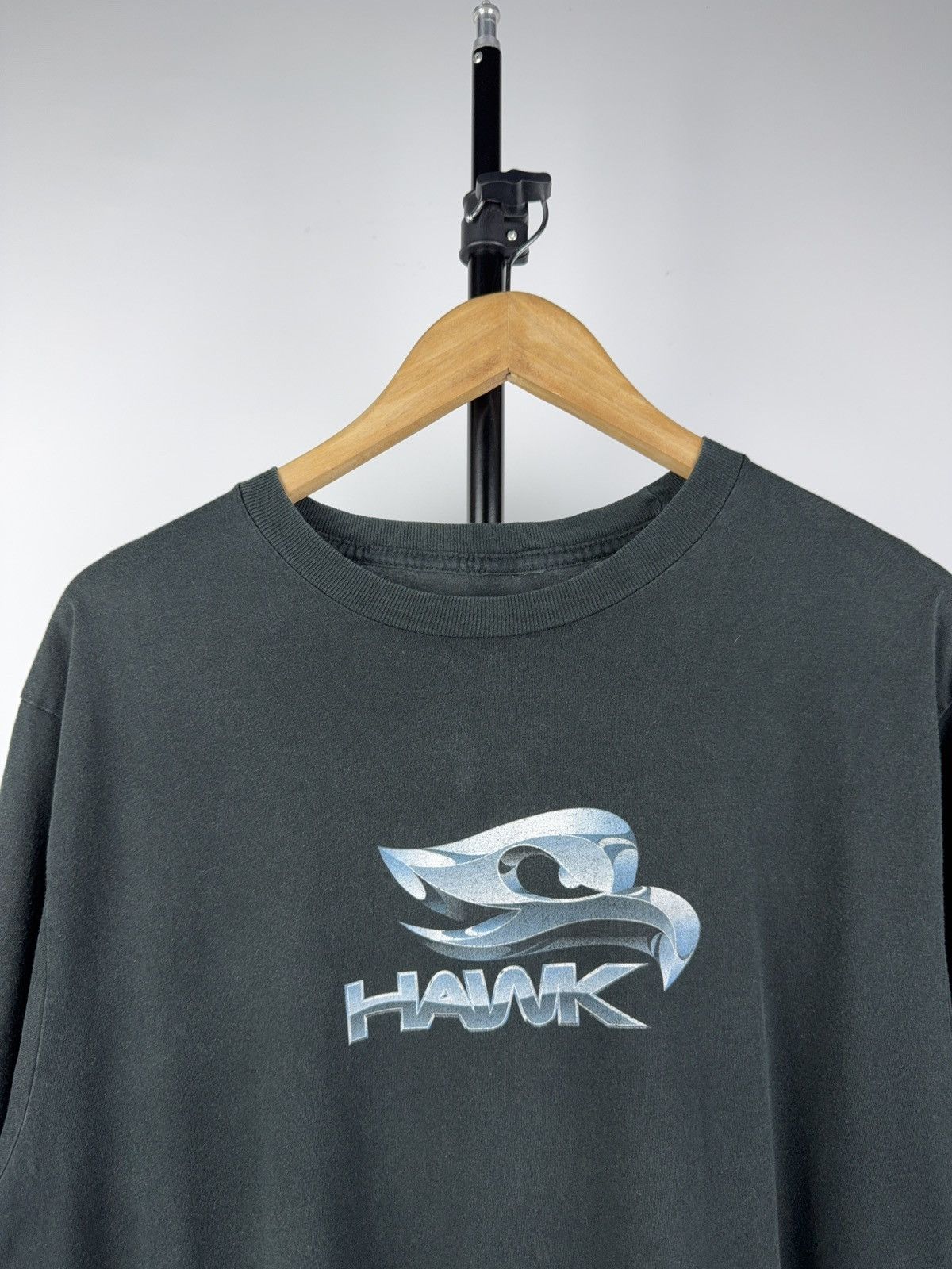 Hawk × Tony Hawk Rare! Vintage Faded Hawk Skateboards T Shirt Blind Hookups Size US L / EU 52-54 / 3 - 2 Thumbnail