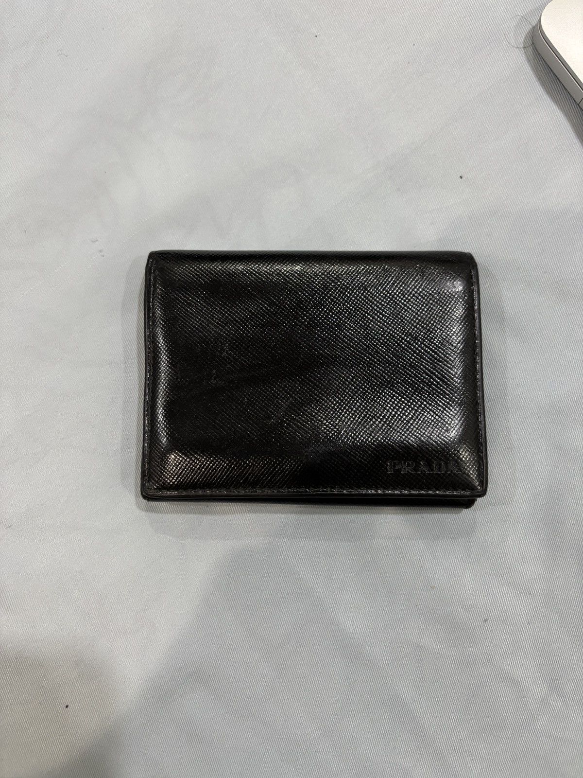 Prada Prada Saffiano Wallet Size ONE SIZE - 5 Thumbnail