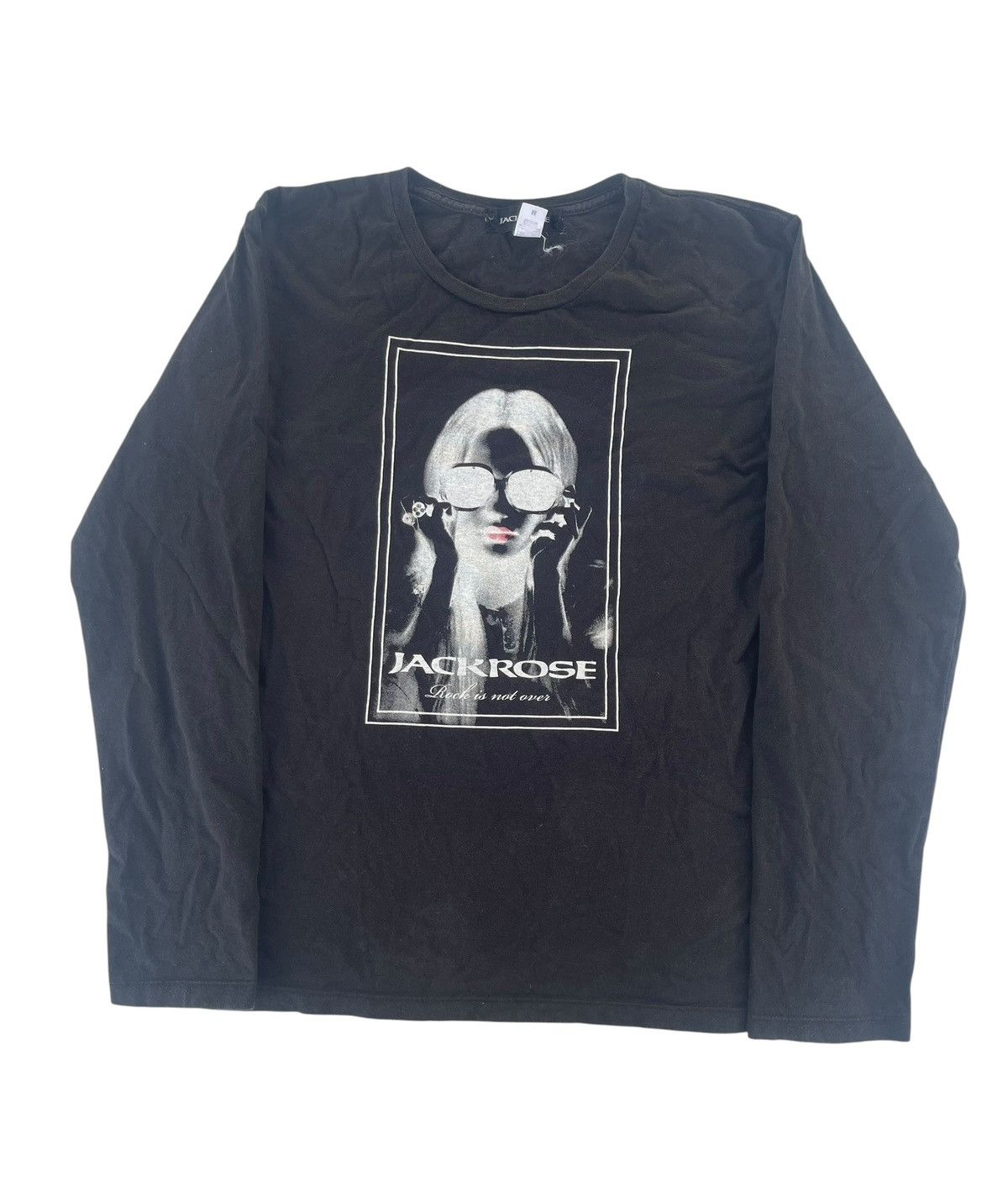 JACKROSE Vintage 2000's Jackrose Rock is Not Over Long Sleeve Tee Size US M / EU 48-50 / 2 - 1 Thumbnail