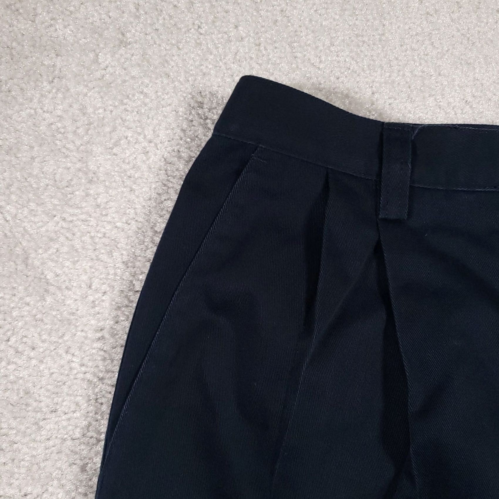 Eddie Bauer VINTAGE Eddie Bauer Wrinkle Resistant Classic Fit Chino Pants Womens 4 Navy Blue Pleated Chino Pants Womens 4 Navy Blue Pleated Size 27" / US 4 / IT 40 - 4 Thumbnail