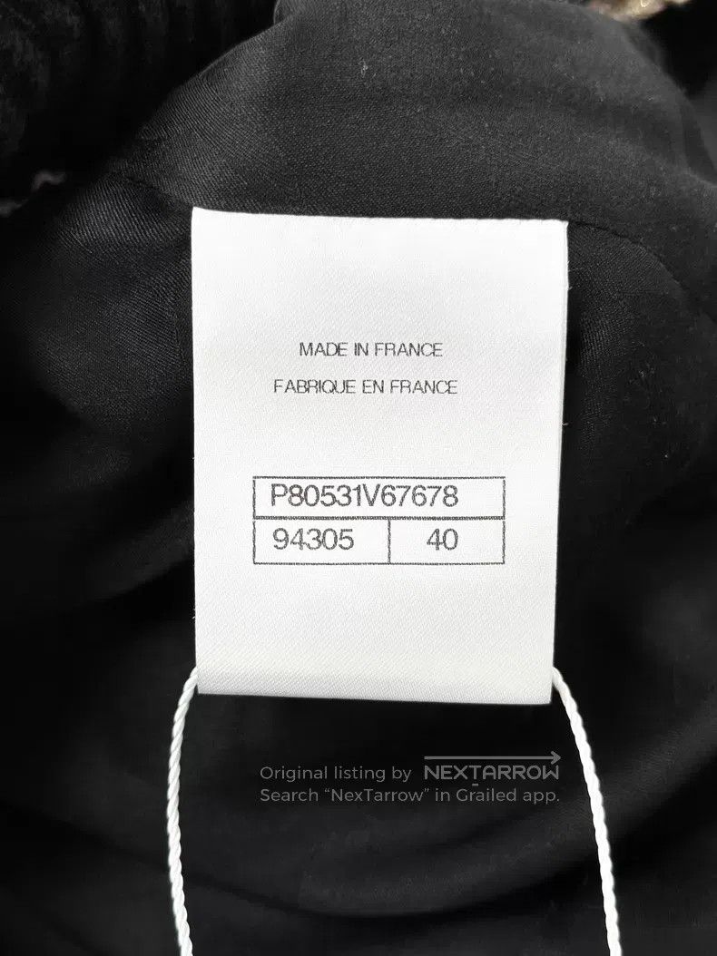 Chanel Chanel Corduroy four-pocket round-neck jacket Size S / US 4 / IT 40 - 7 Thumbnail