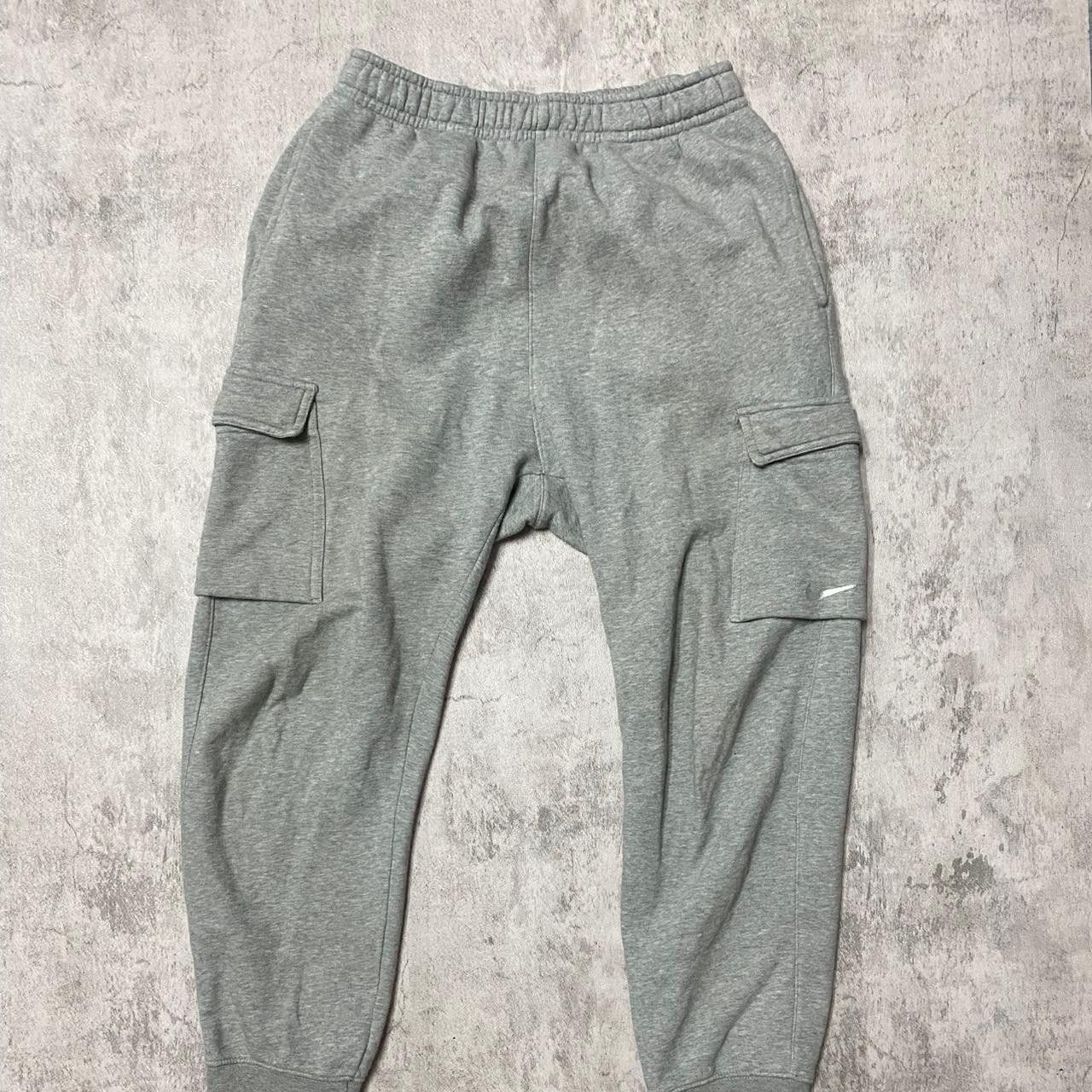 Nike Grey Nike joggers with cargo pockets #gymwear Size US 32 / EU 48 - 1 Thumbnail
