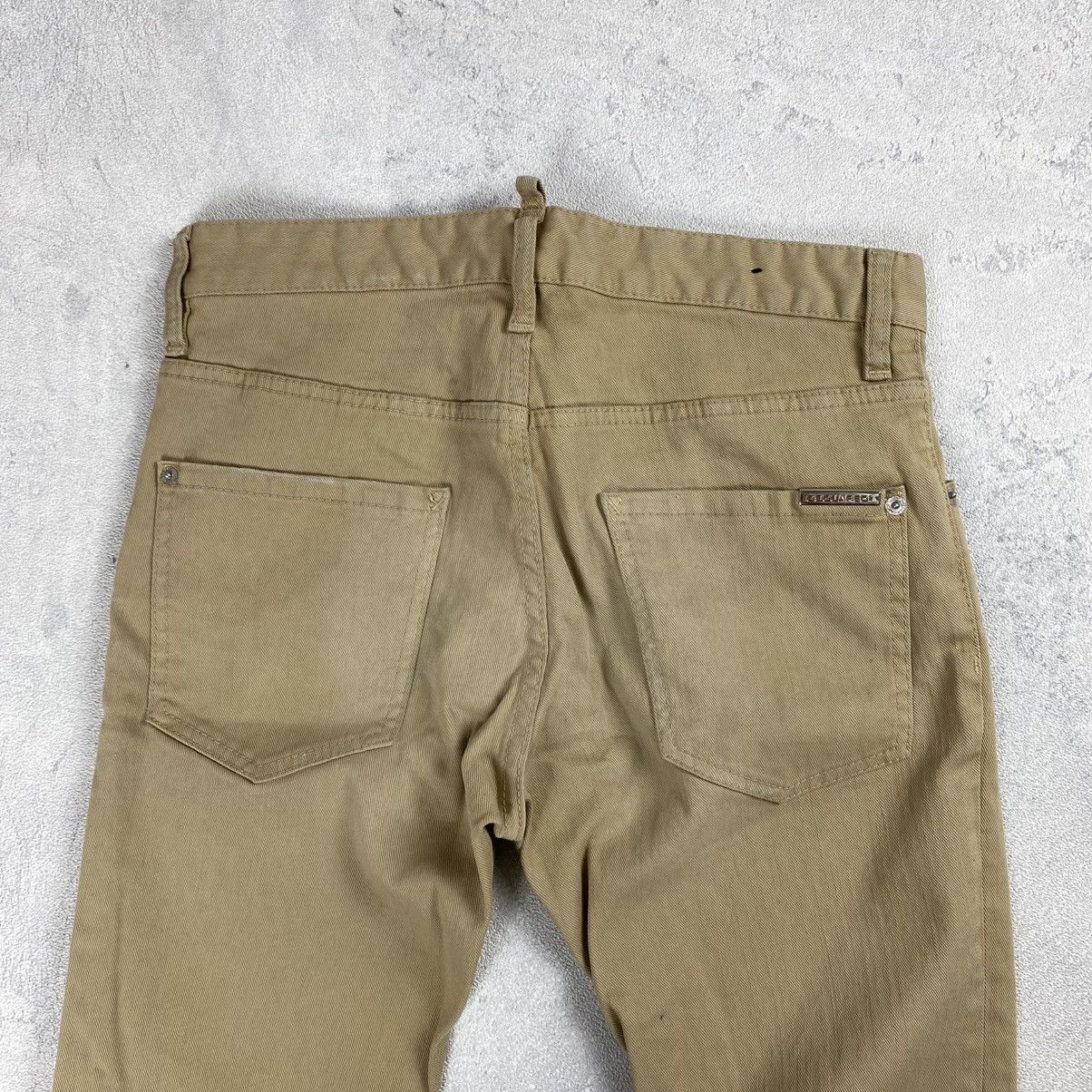 Dsquared2 Dsquared2 Khaki Solid Casual Pants Size US 30 / EU 46 - 10 Thumbnail