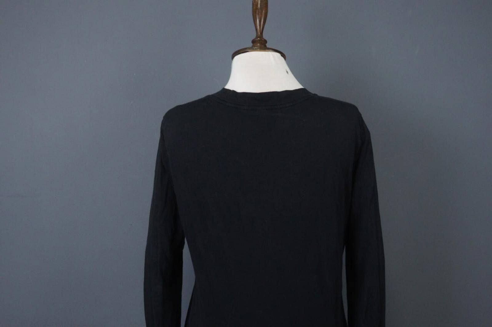 James Perse James Perse Black Cotton Scoop Neck Blouse Top Size 3 Size M / US 6-8 / IT 42-44 - 10 Thumbnail