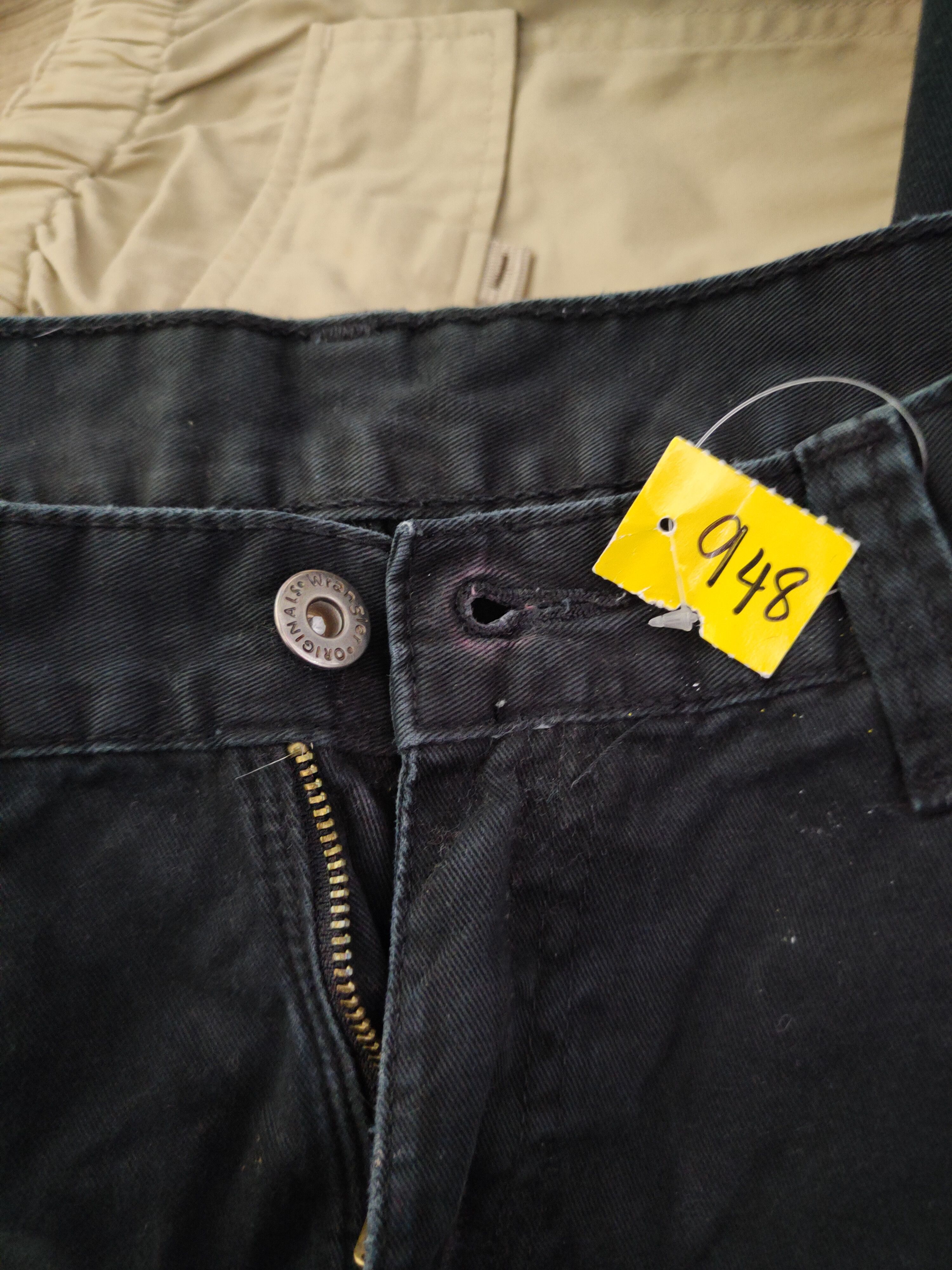Japanese Brand DL Wrangler Black Multipocket Tactical Cargo Pants #948 Size US 31 - 16 Thumbnail