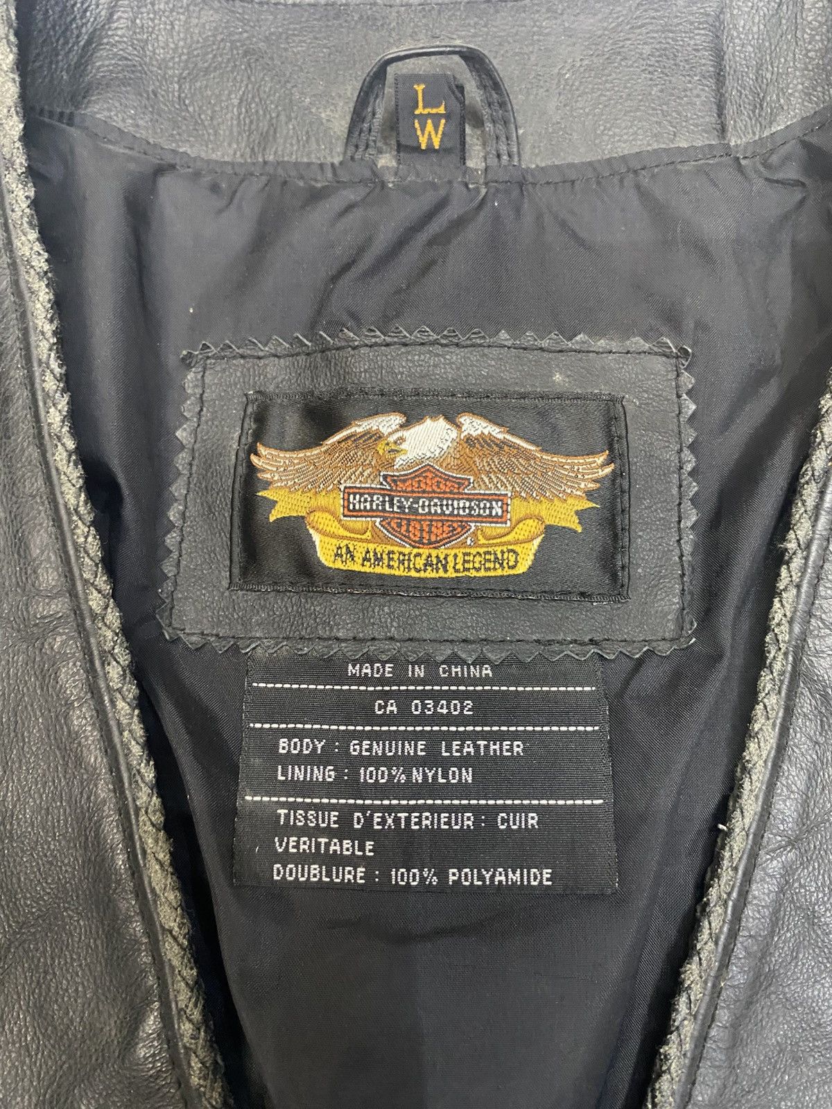 Harley Davidson Vests leather jacket harley davidson Size US M / EU 48-50 / 2 - 3 Thumbnail